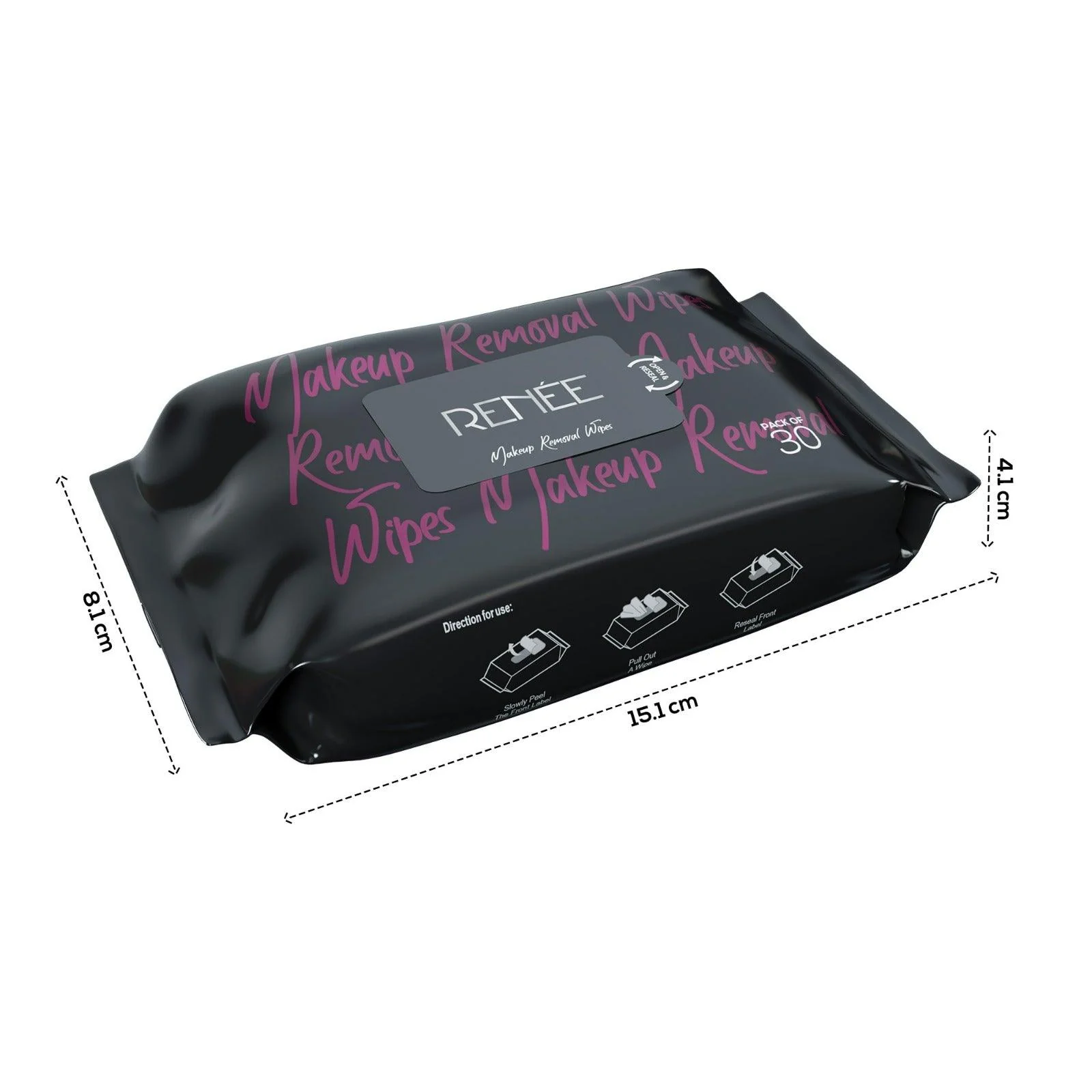 RENEE Makeup Removal Wipes, Pack of 30 - Image 6