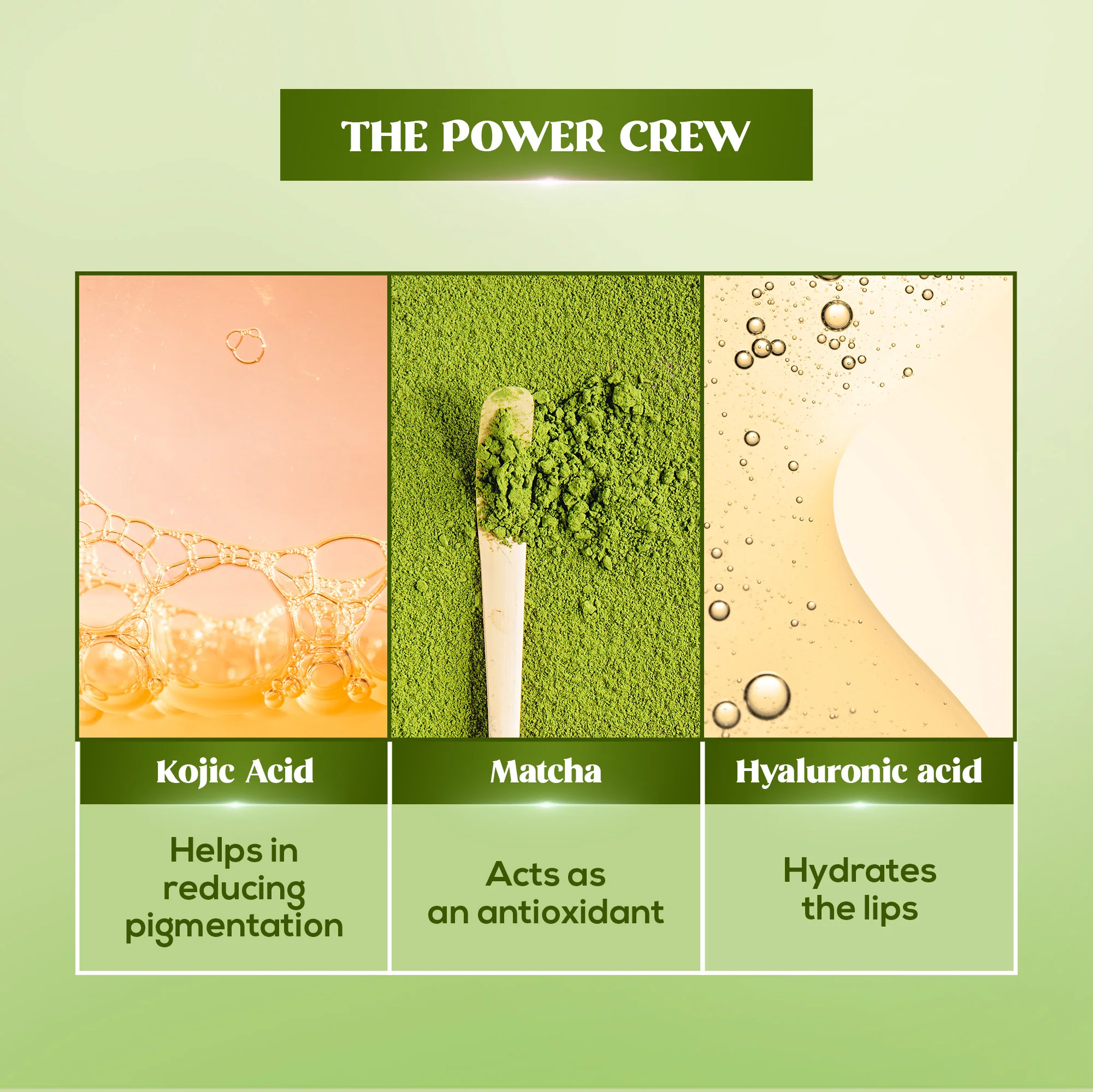 RENEE Matcha Lip Balm With SPF 50, 10 g - Image 3