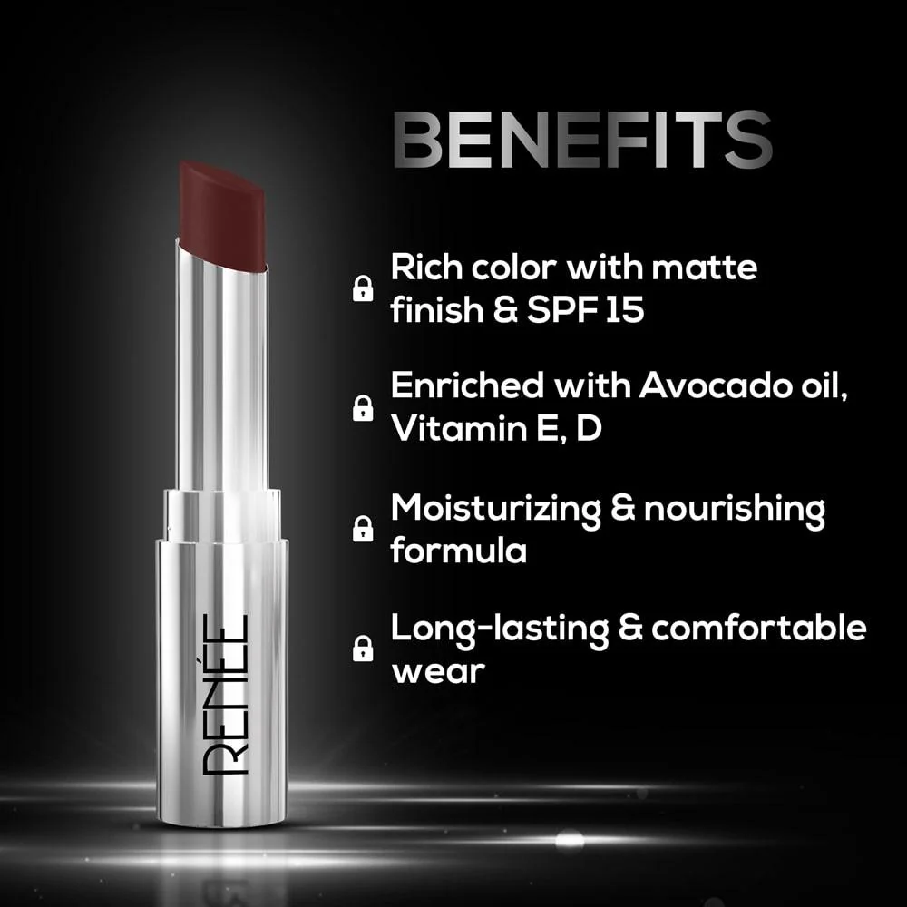 RENEE Matte Lock Lipstick, 3.5 g - Image 31