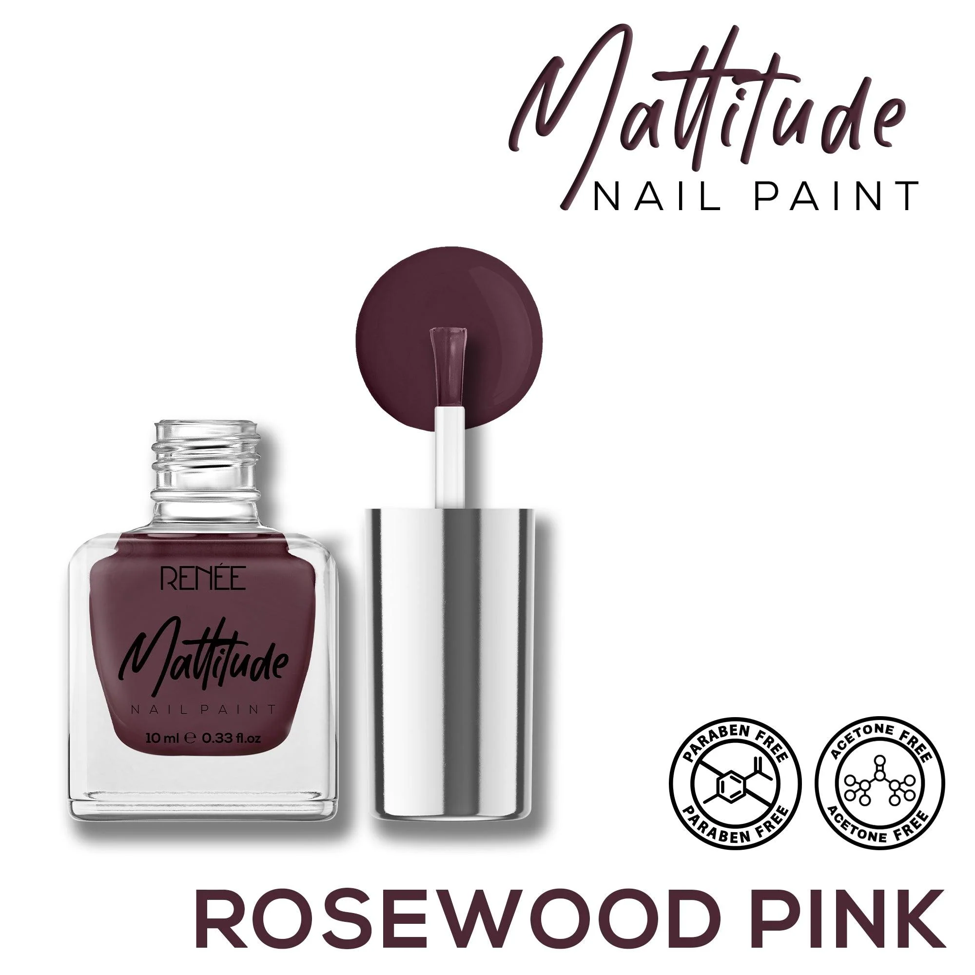 RENEE Mattitude Nail Paint 10ml - Image 20