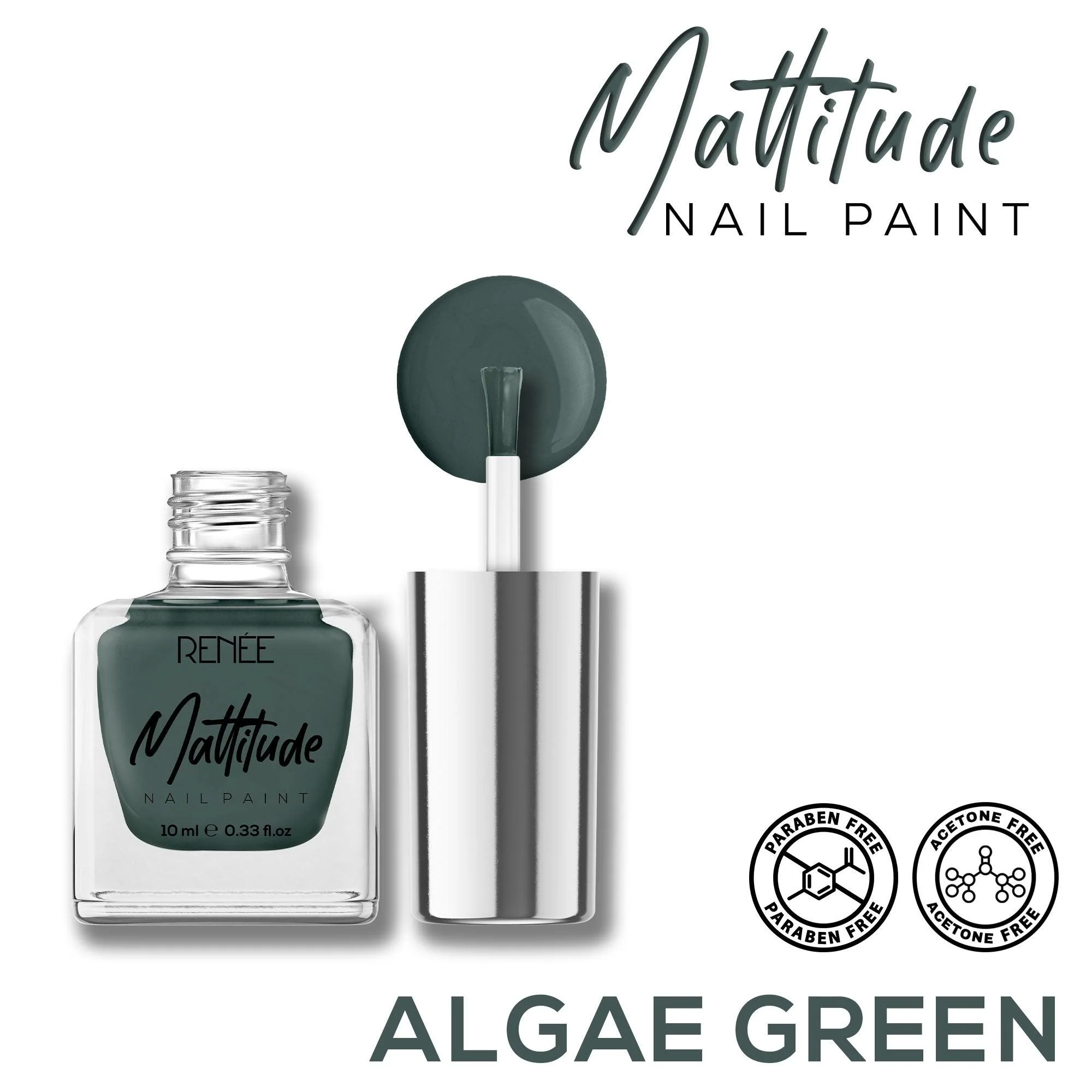 RENEE Mattitude Nail Paint 10ml - Image 40