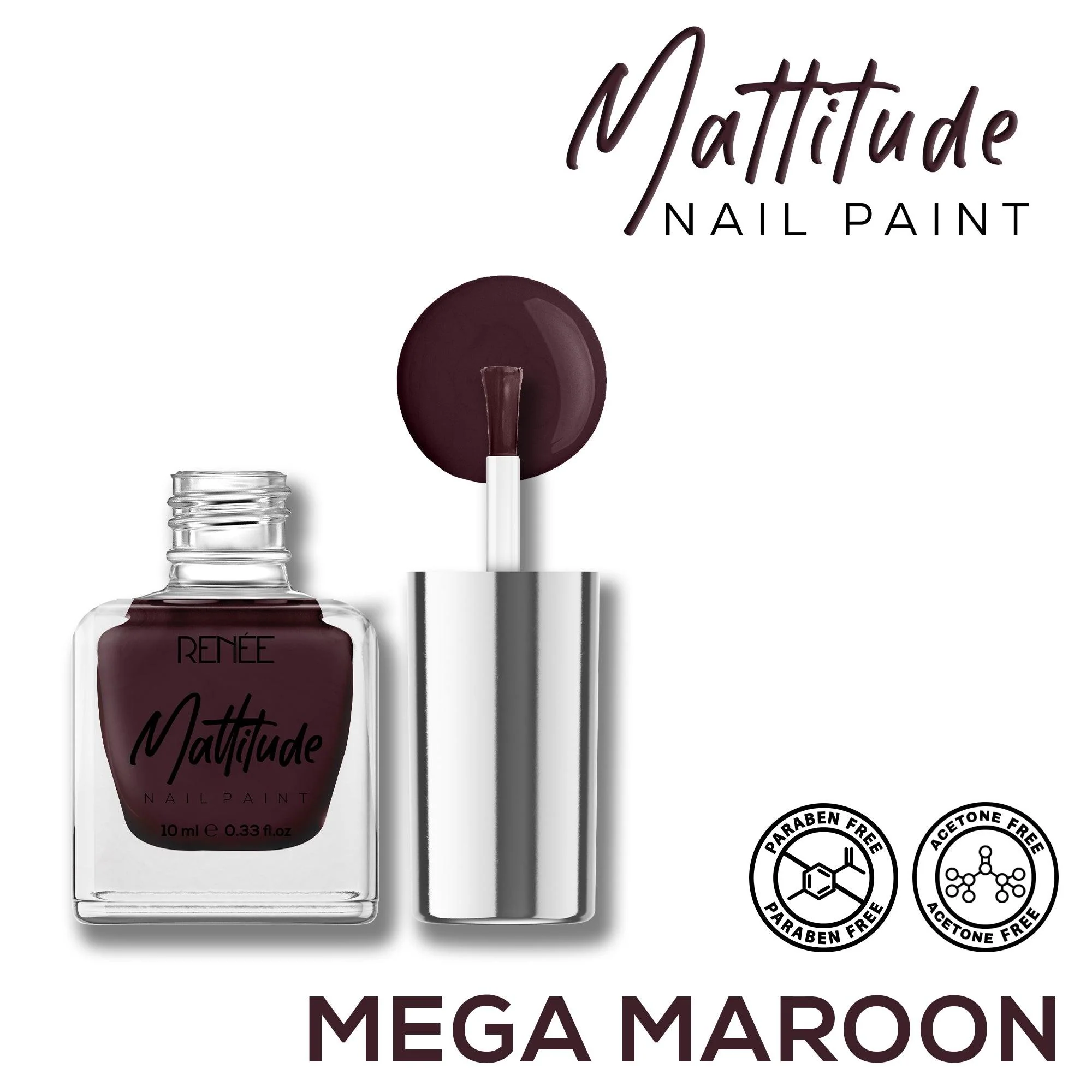 RENEE Mattitude Nail Paint 10ml - Image 45