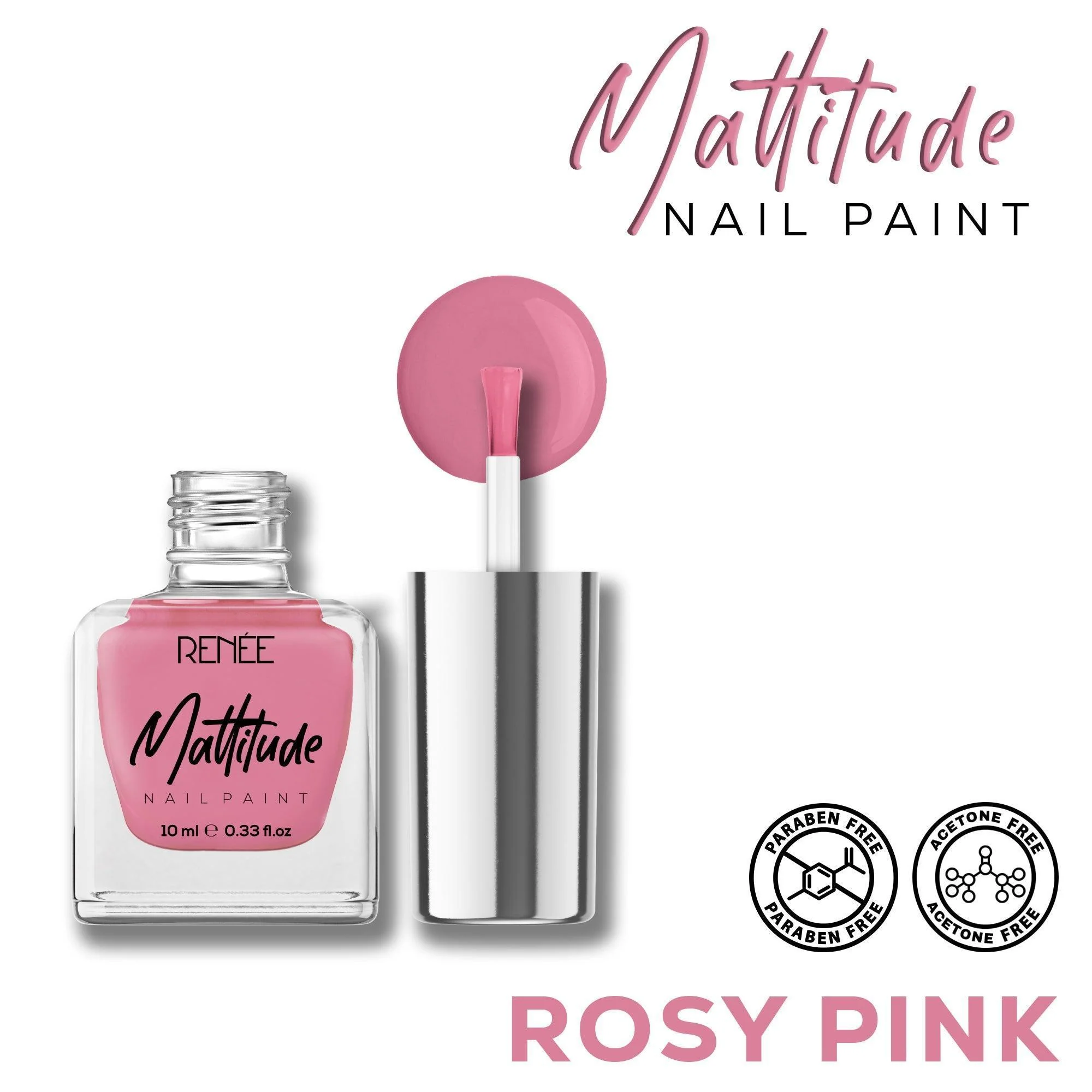 RENEE Mattitude Nail Paint 10ml - Image 71