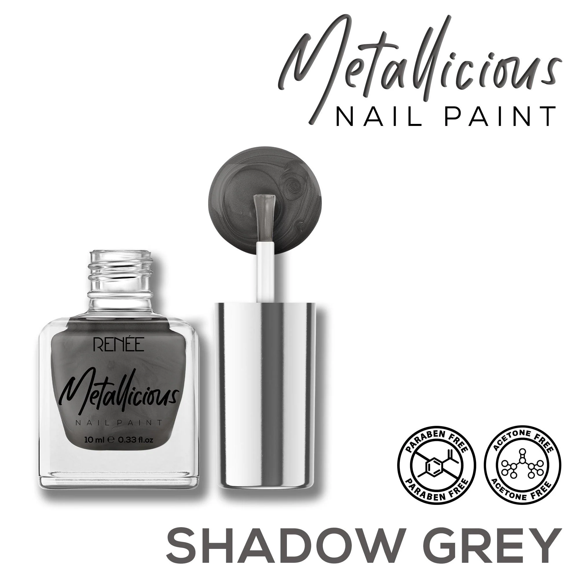 RENEE Metallicious Nail Paint 10ml - Image 15