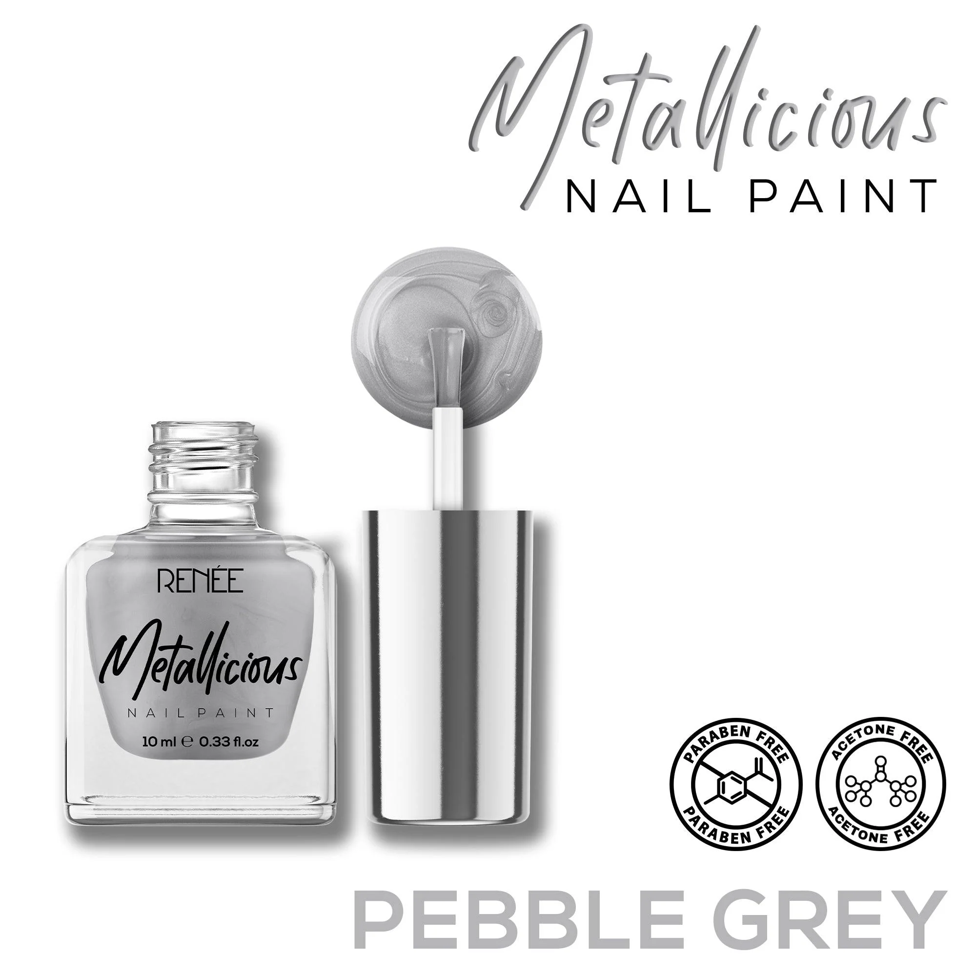 RENEE Metallicious Nail Paint 10ml - Image 20