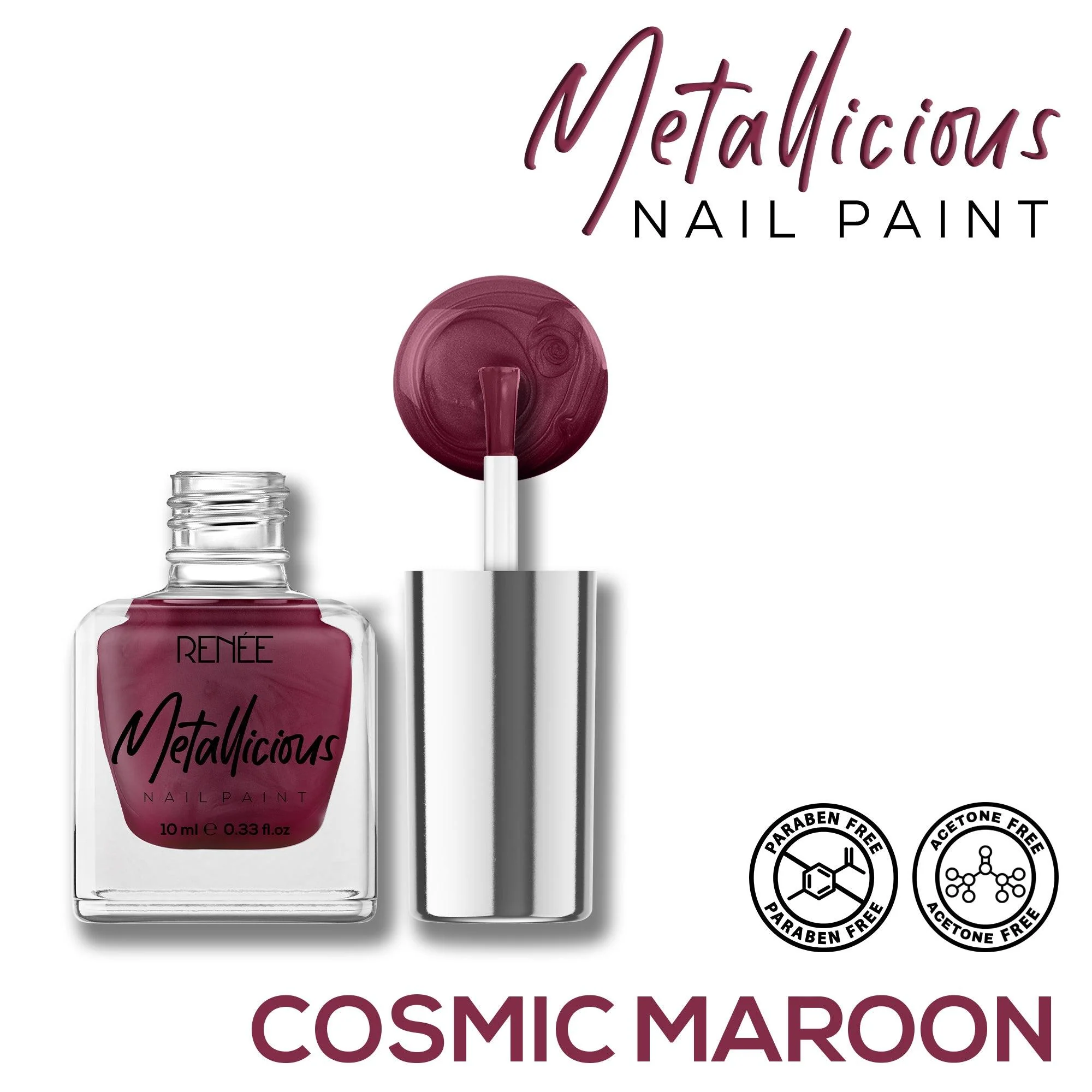 RENEE Metallicious Nail Paint 10ml - Image 40