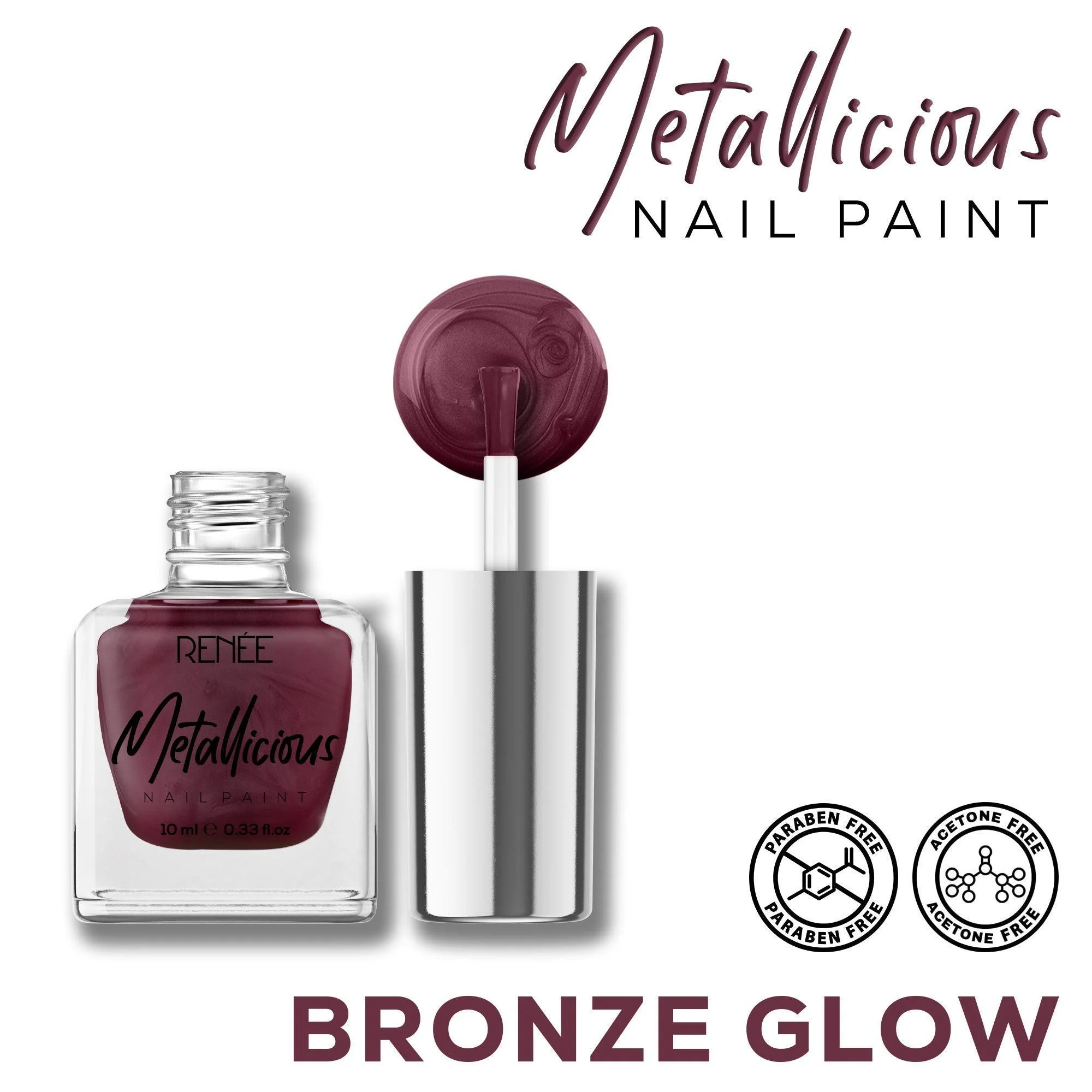 RENEE Metallicious Nail Paint 10ml - Image 71