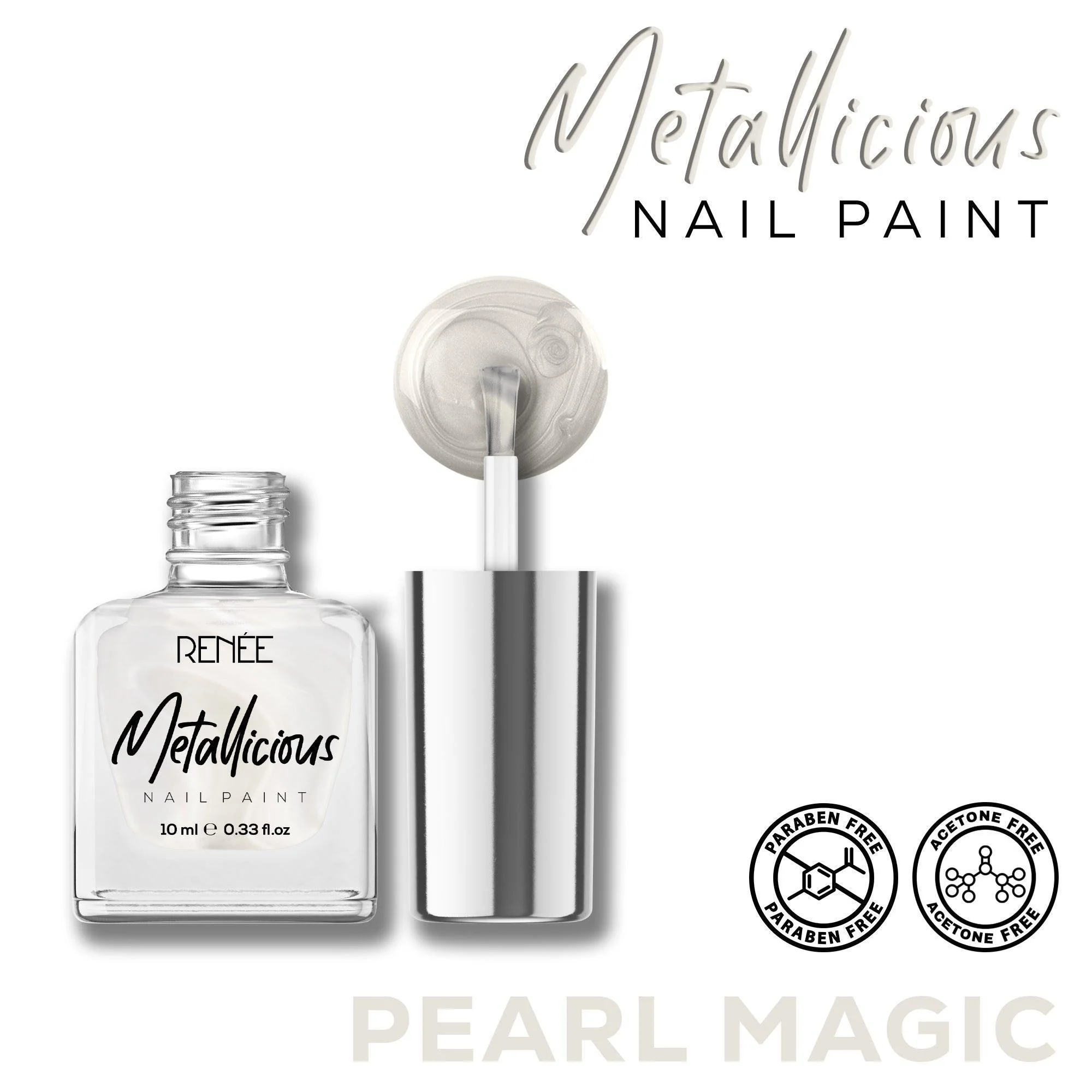 RENEE Metallicious Nail Paint 10ml - Image 76