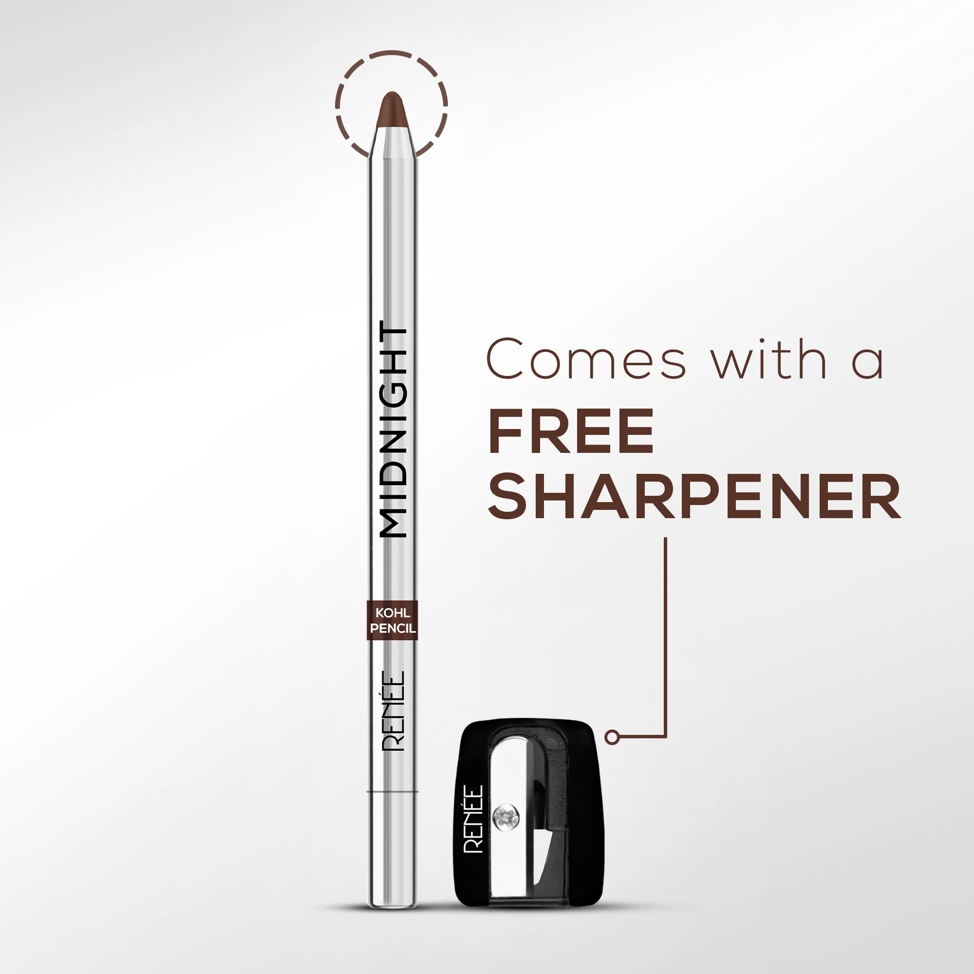 RENEE Midnight Kohl Kajal Pencil - 1.5 g - Image 11