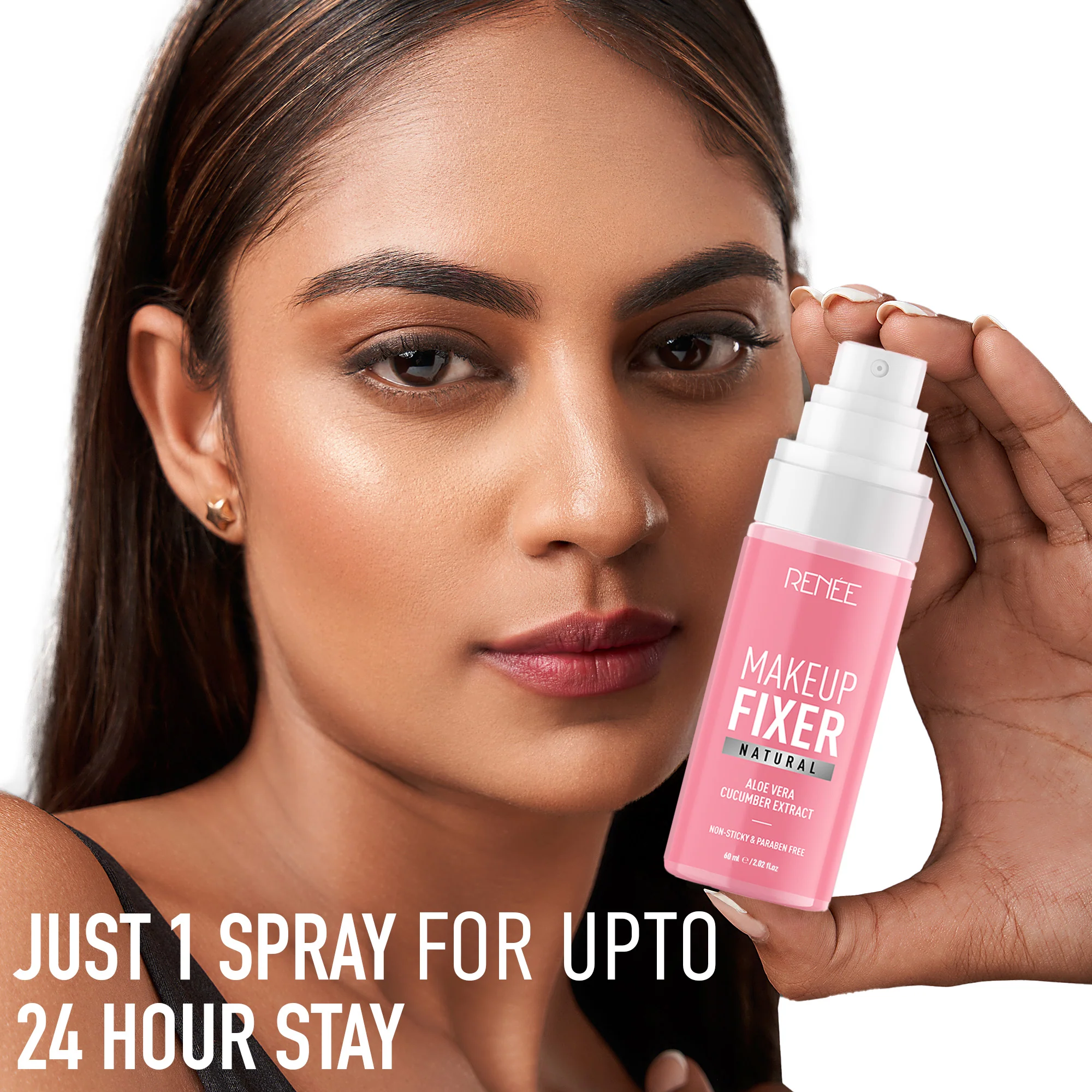 RENEE Alcohol-Free Natural Makeup Fixer, 60 ml - Image 3