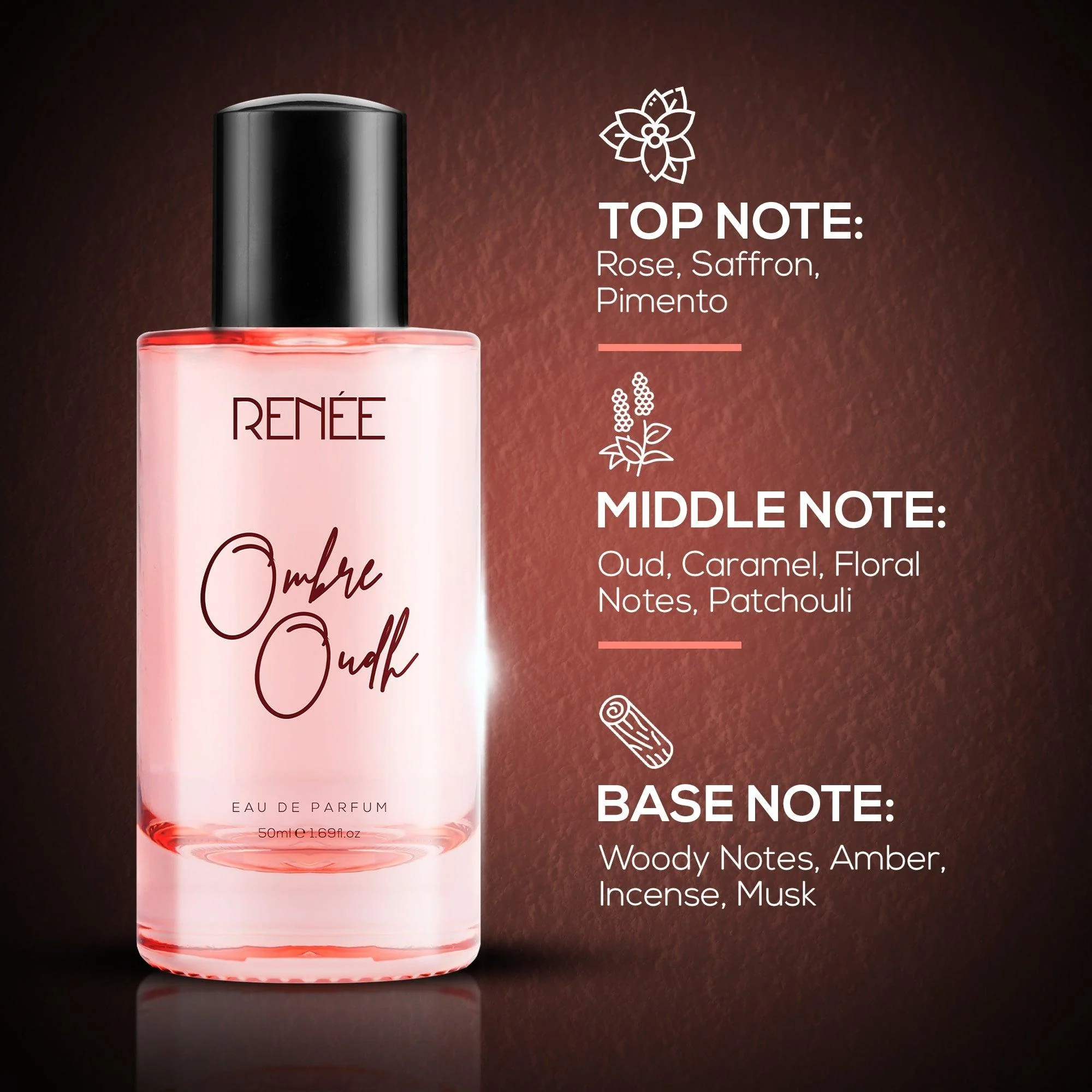 RENEE Ombre Oudh Eau De Parfum - Image 2