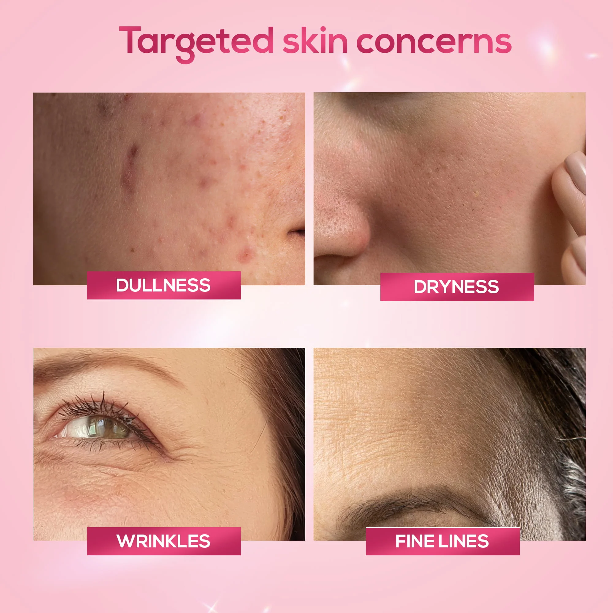 RENEE Pink Therapy Anti-Aging Skincare Combo With Lip Balm - Image 3