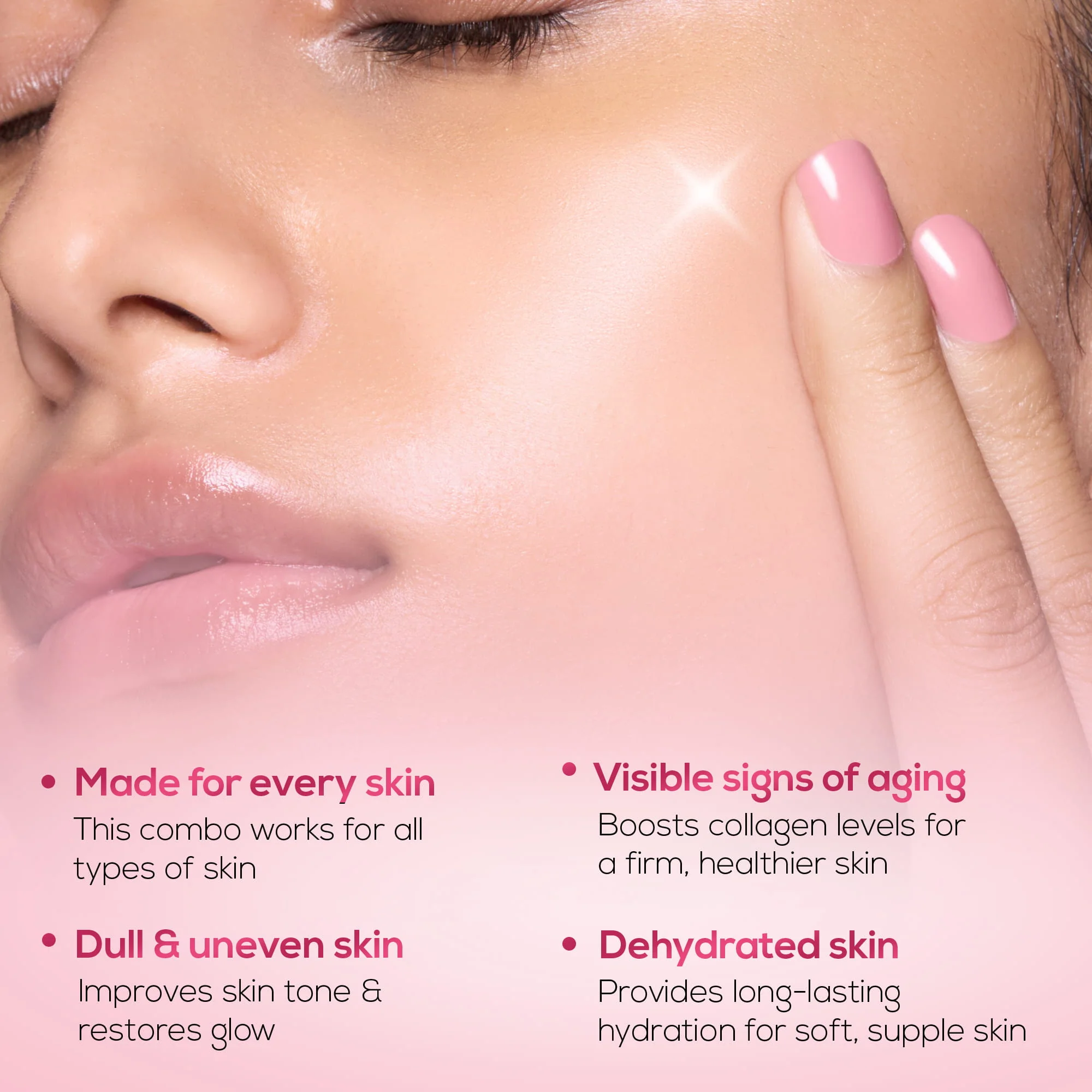 RENEE Pink Therapy Anti-Aging Skincare Combo With Lip Balm - Image 8