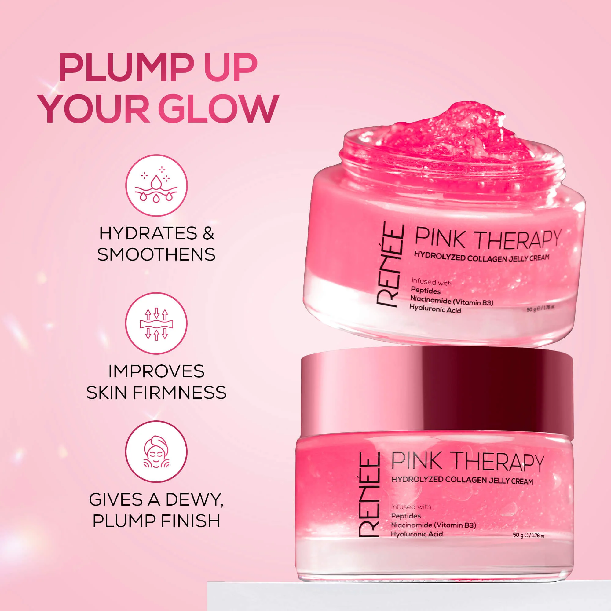 RENEE Pink Therapy Anti-Aging Complete Skincare Set - Image 5