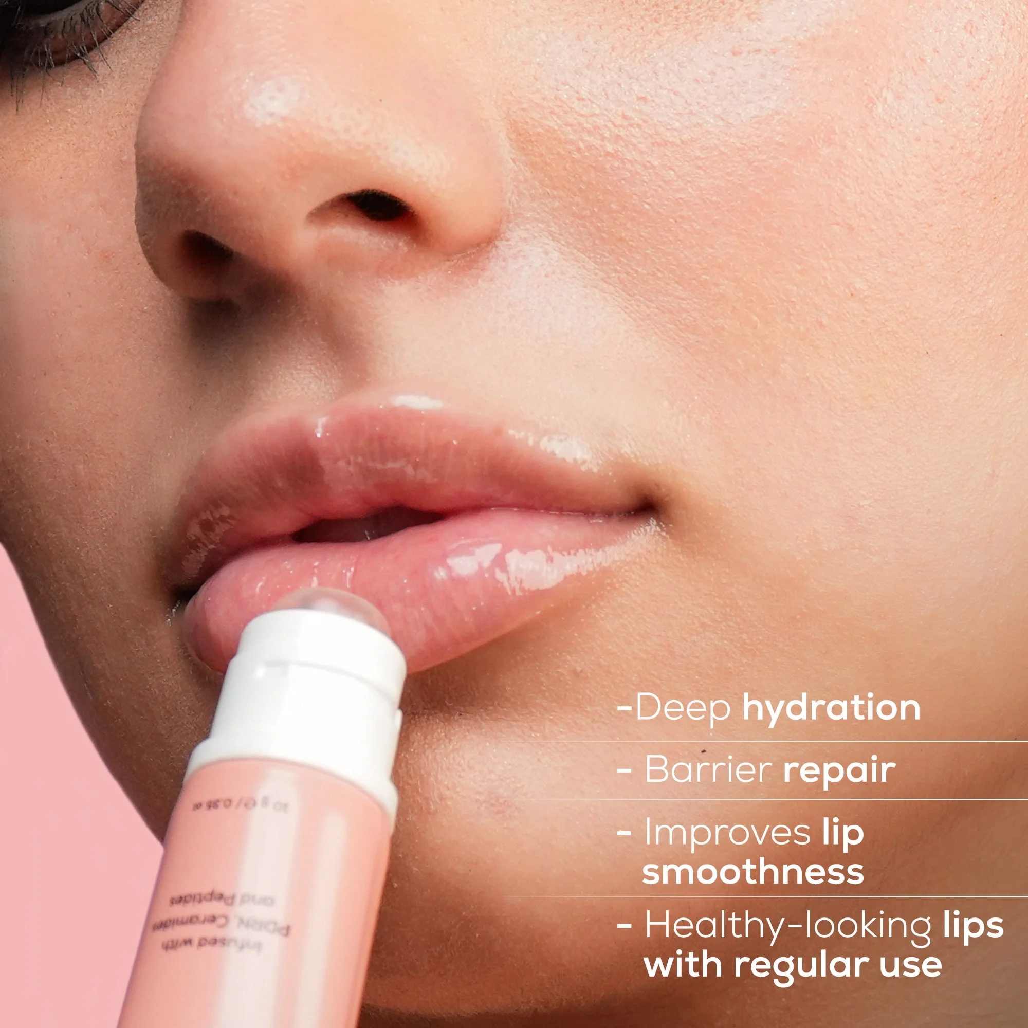 RENEE Pink Therapy PDRN Overnight Lip Repairing & Moisturising Lip Balm For Dry & Chapped Lips, 10g - Image 6