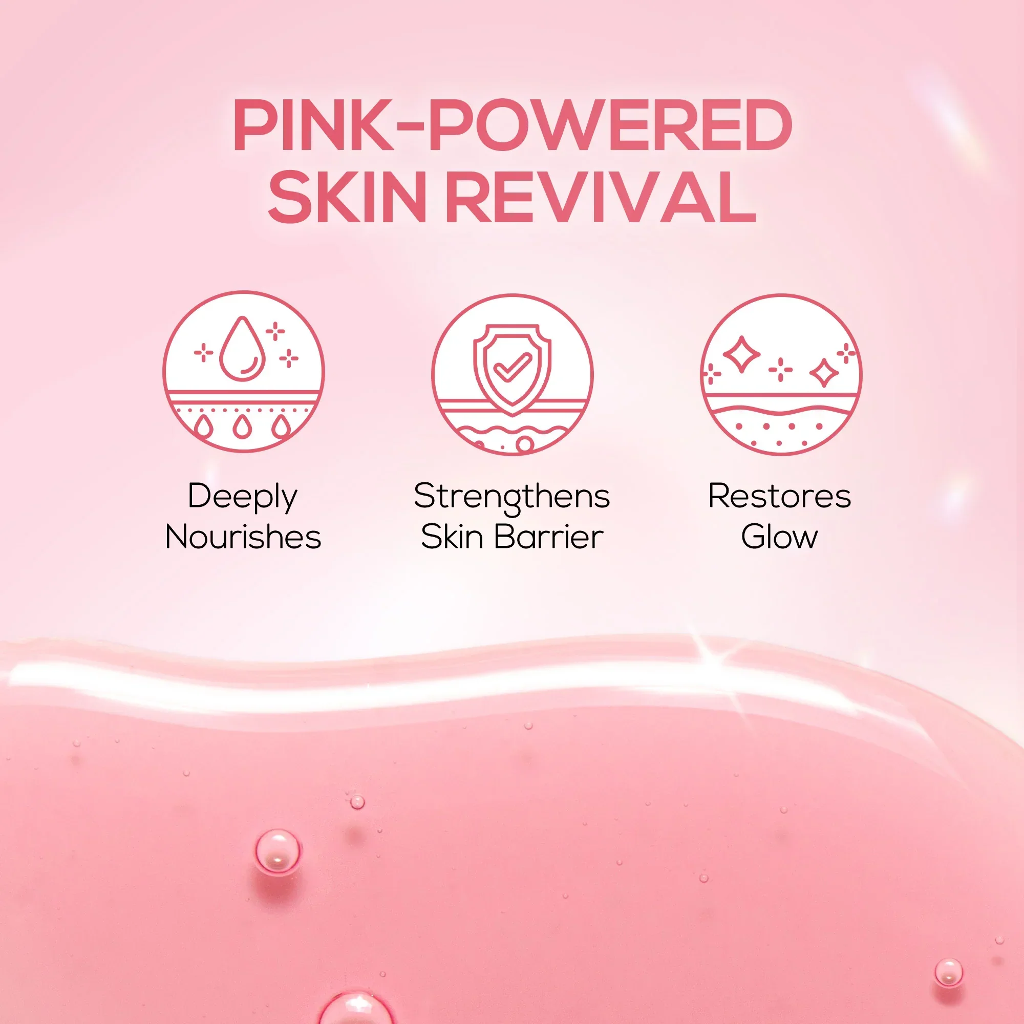 RENEE Pink Therapy PDRN Pink Peptide Serum For Hydrated & Radiant Skin, 30 ml - Image 5