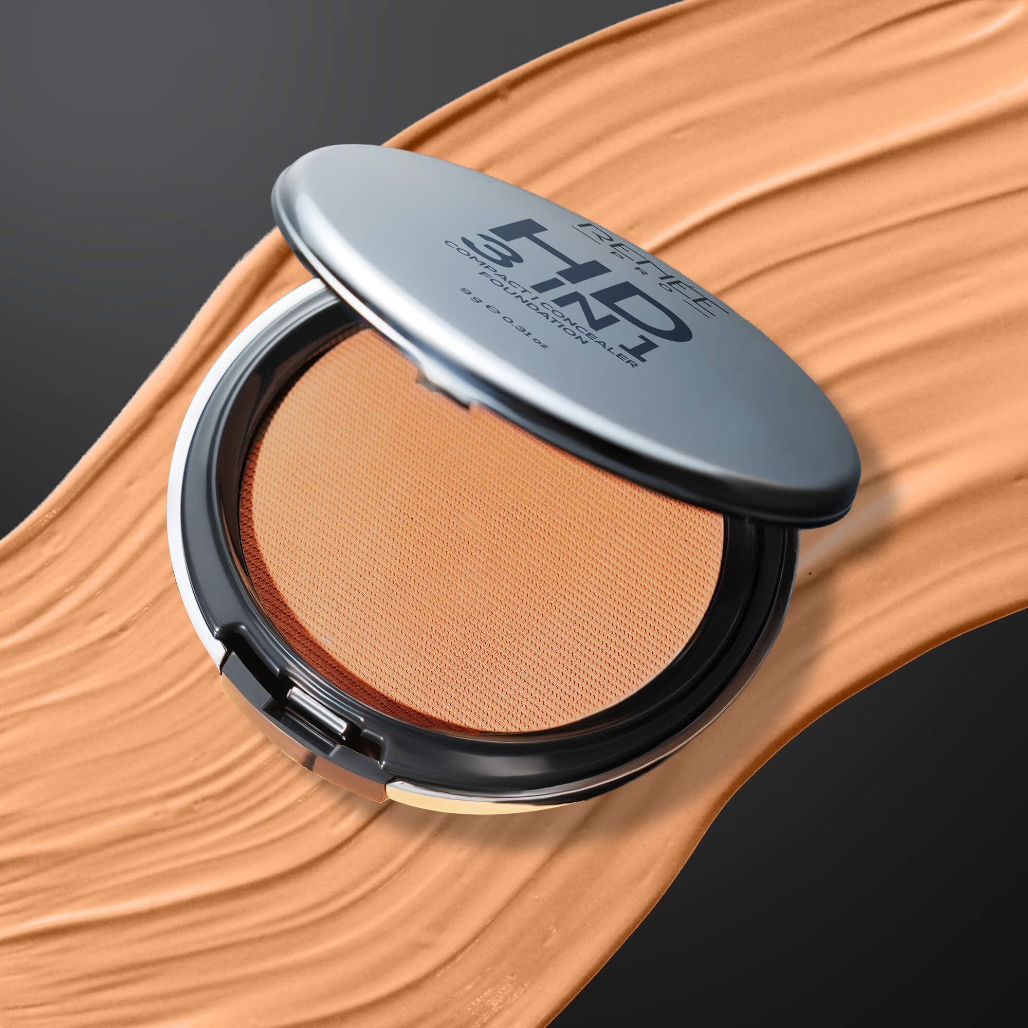 RENEE Pro HD 3-IN-1 Compact, Works as Concealer, Foundation & Powder With SPF 20, 9 g - Image 28