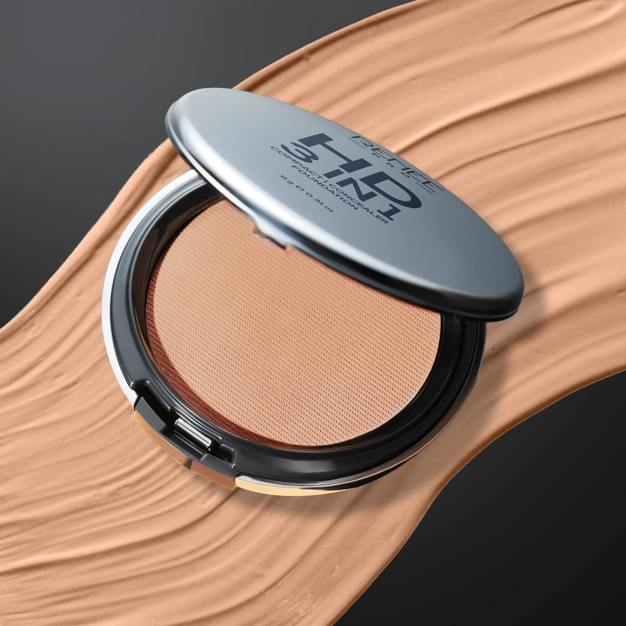 RENEE Pro HD 3-IN-1 Compact, Works as Concealer, Foundation & Powder With SPF 20, 9 g - Image 34