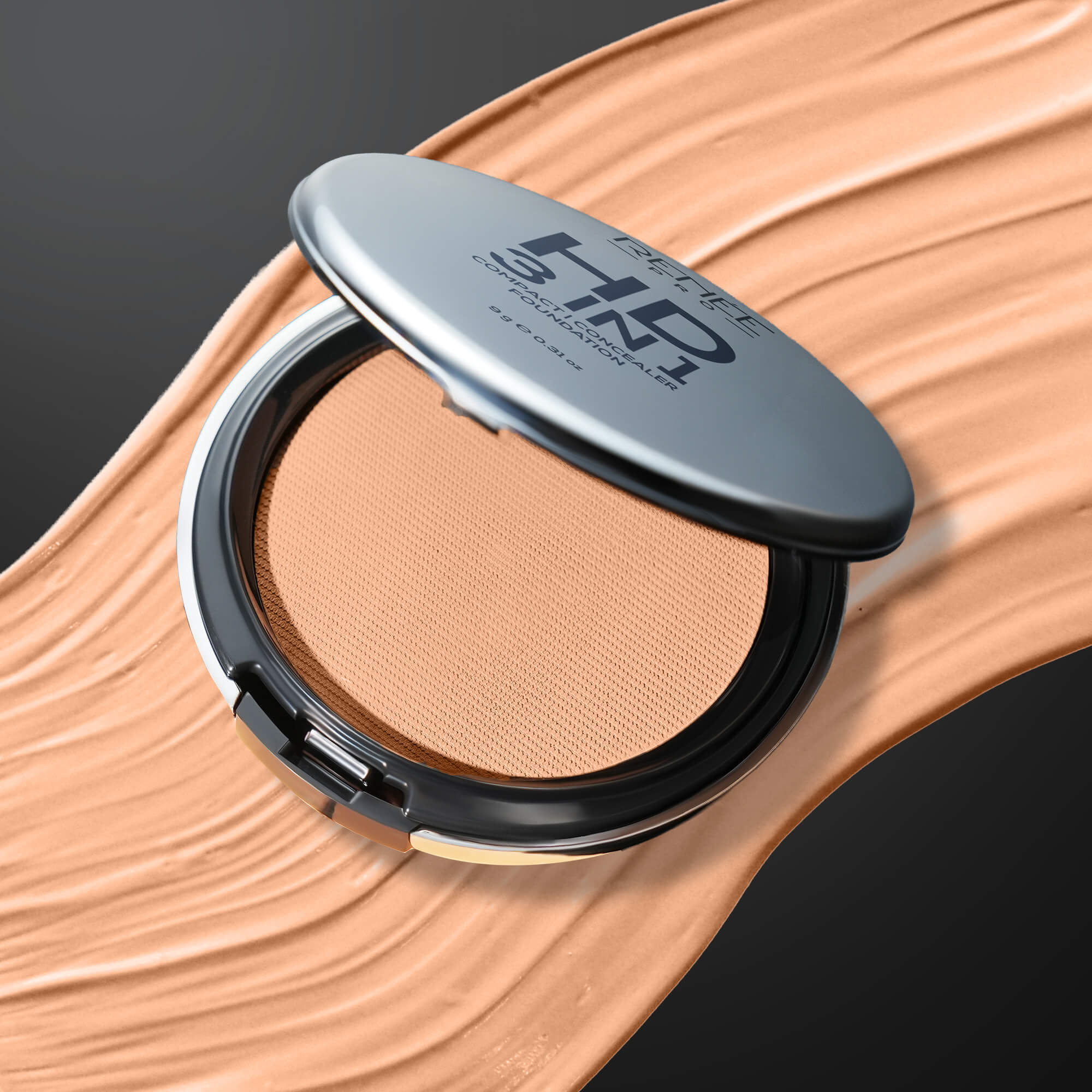 RENEE Pro HD 3-IN-1 Compact, Works as Concealer, Foundation & Powder With SPF 20, 9 g - Image 41