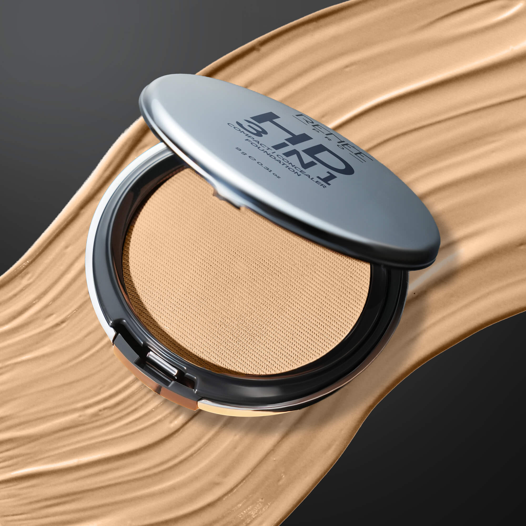 RENEE Pro HD 3-IN-1 Compact, Works as Concealer, Foundation & Powder With SPF 20, 9 g - Image 48