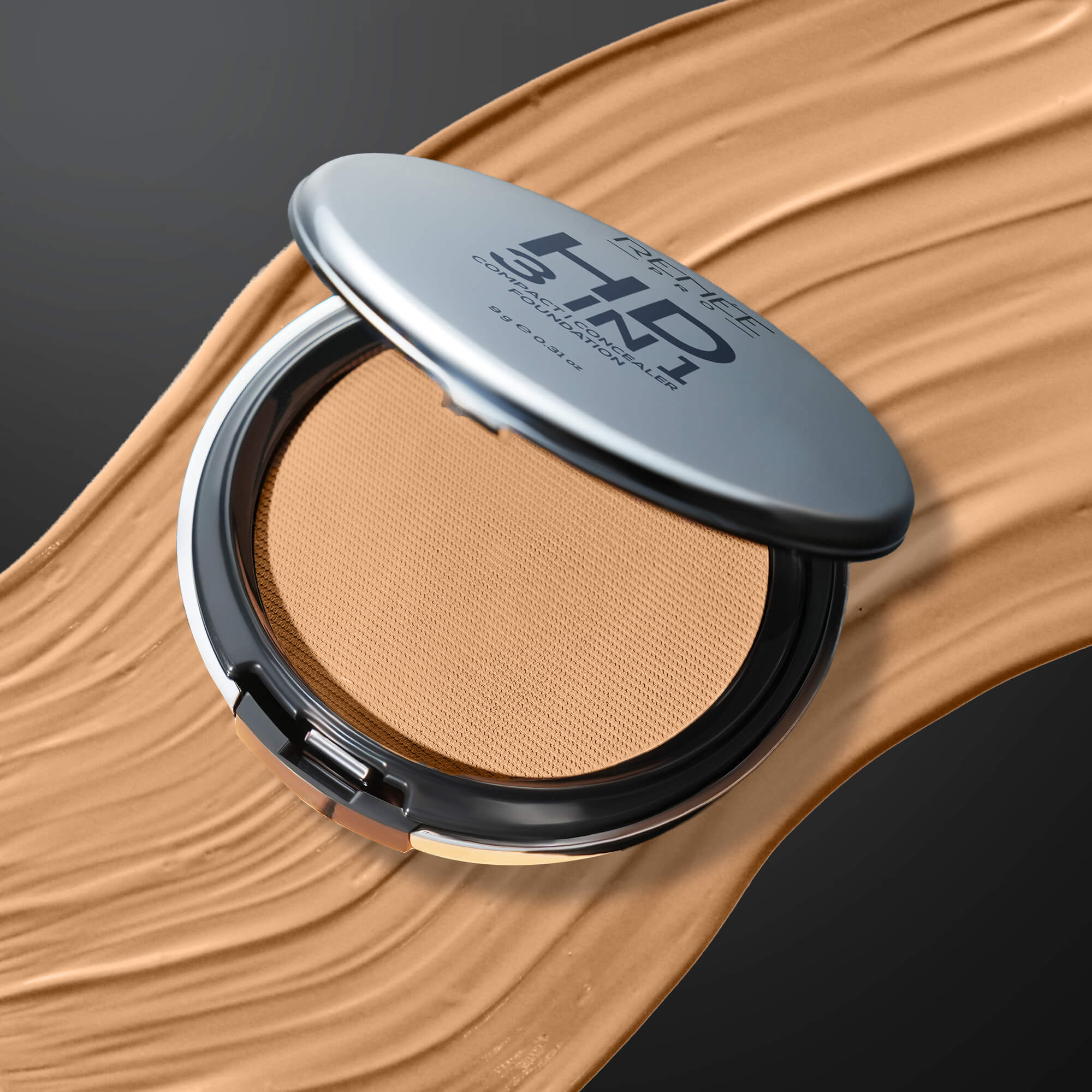 RENEE Pro HD 3-IN-1 Compact, Works as Concealer, Foundation & Powder With SPF 20, 9 g - Image 54