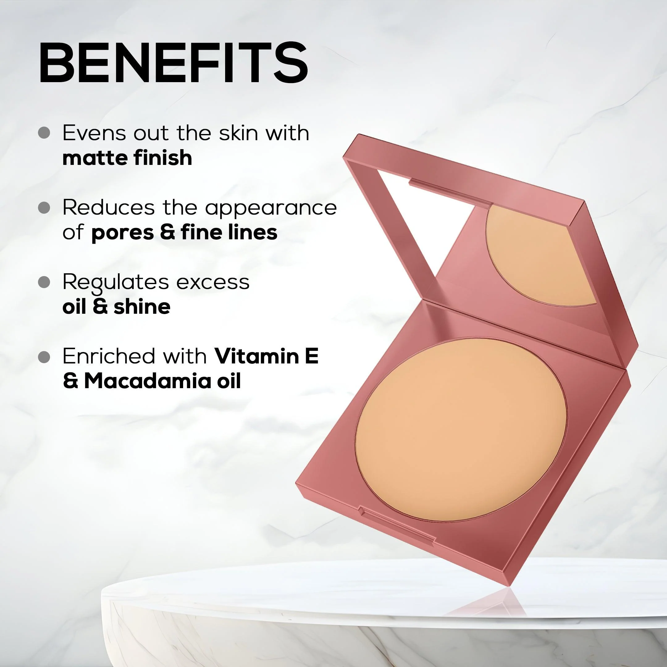 RENEE PRO Power Puff Compact Powder, 9 Gm - Image 16