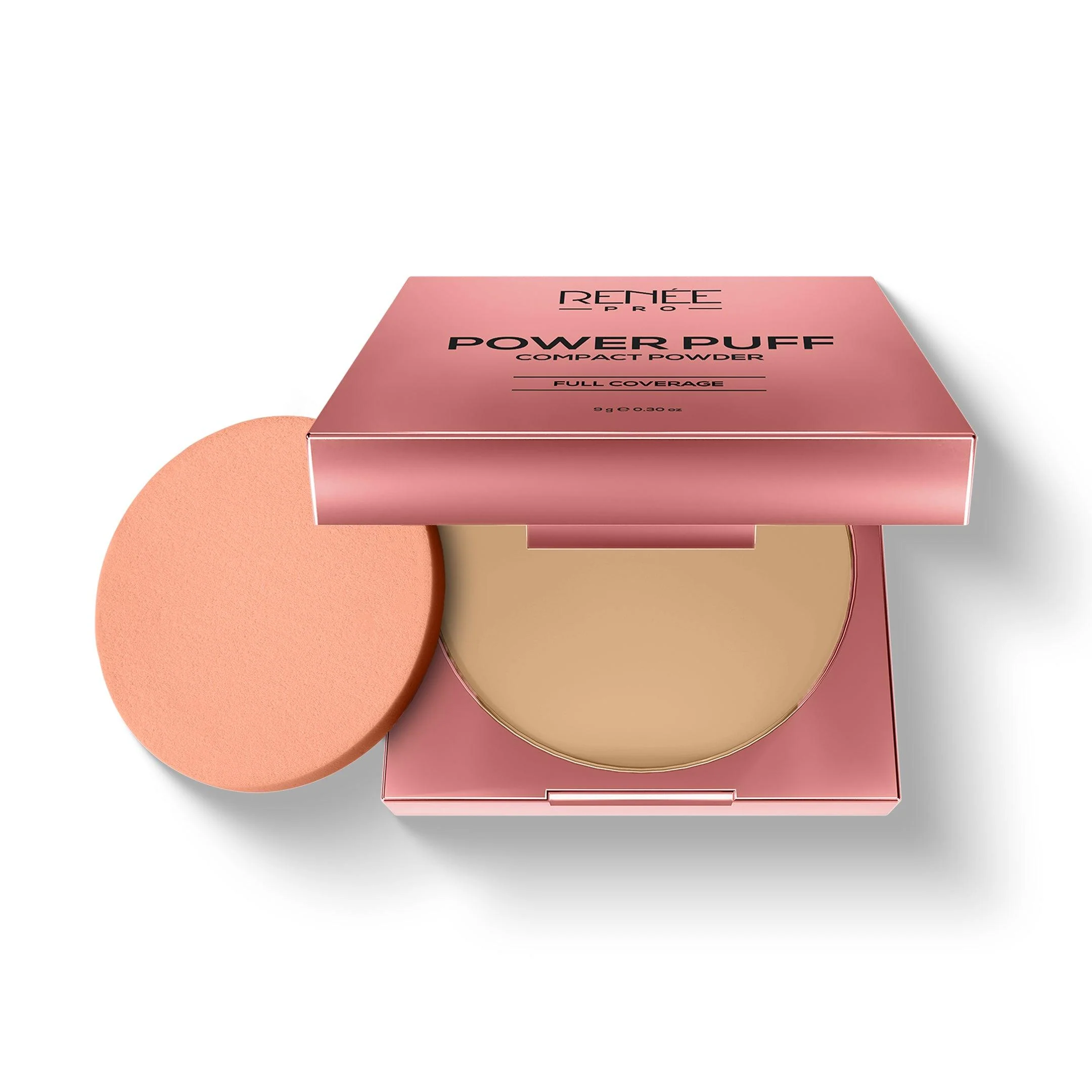 RENEE PRO Power Puff Compact Powder, 9 Gm - Image 41