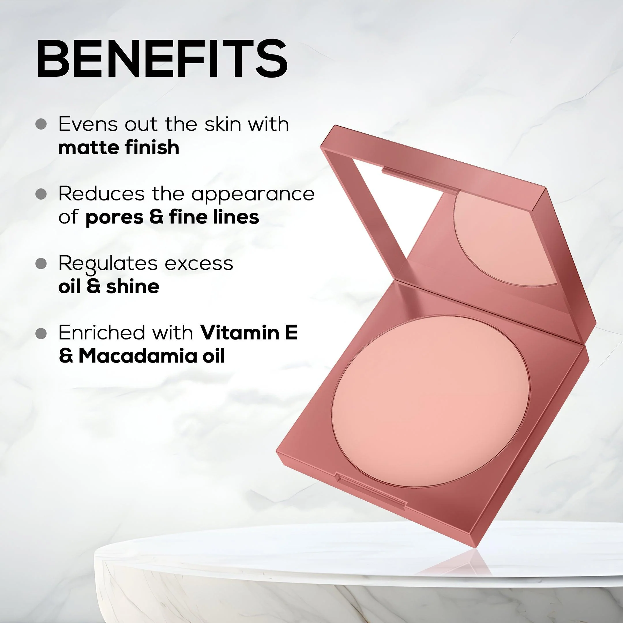 RENEE PRO Power Puff Compact Powder, 9 Gm - Image 9