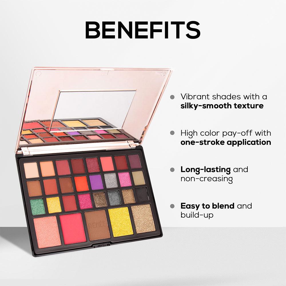 RENEE Pro Twilight Eyeshadow Palette, 65g - Image 4