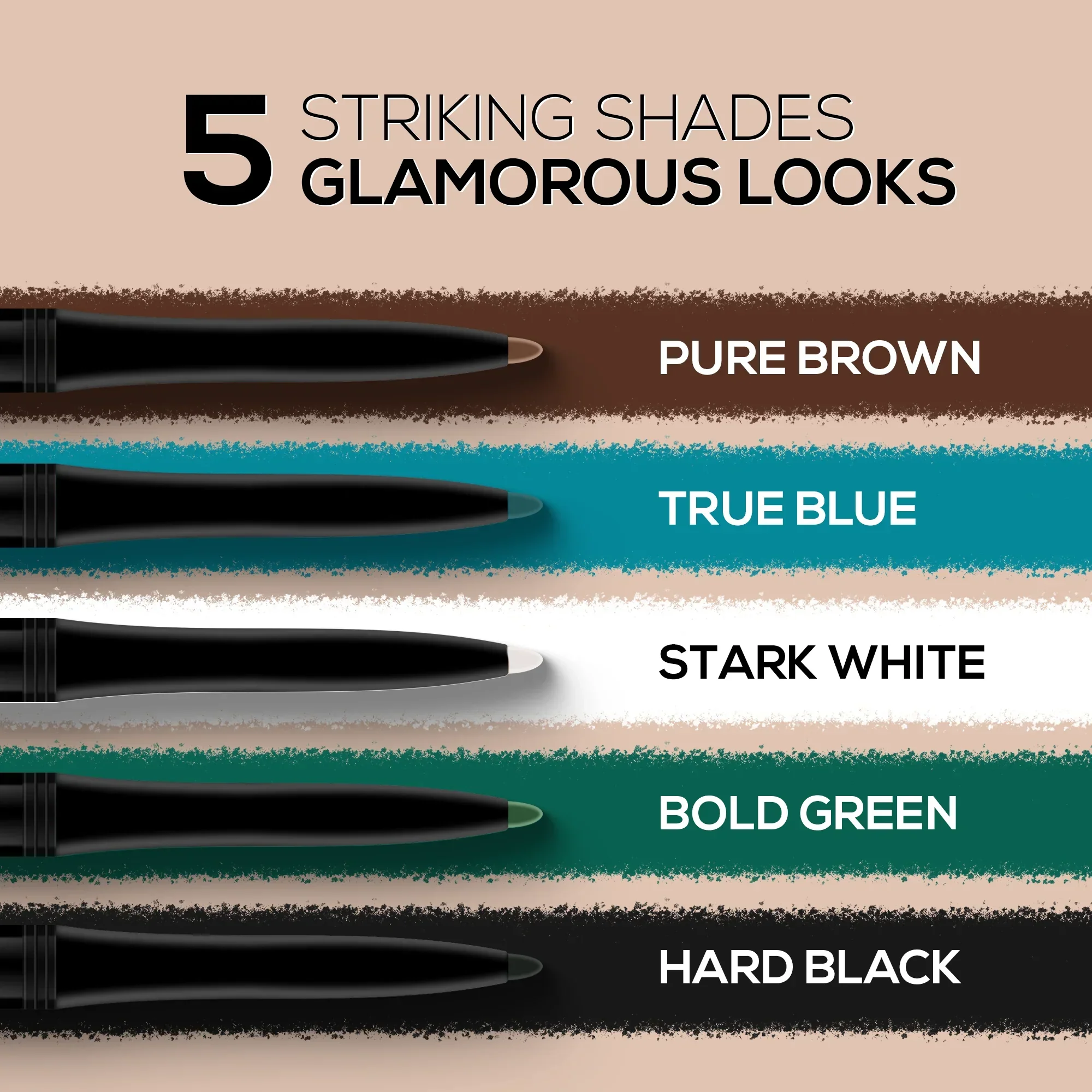 RENEE Pure Brown Kajal Pen with Sharpener, 0.30 g - Image 5