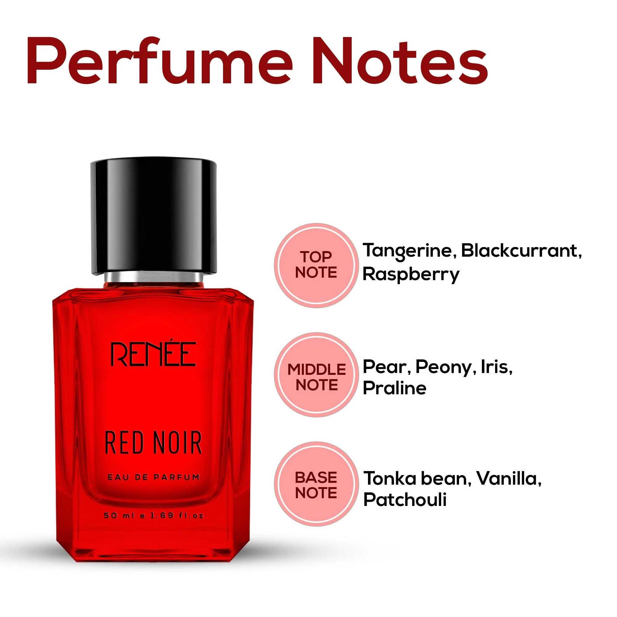 RENEE Red Noir Eau De Parfum, 50 ml - Image 3