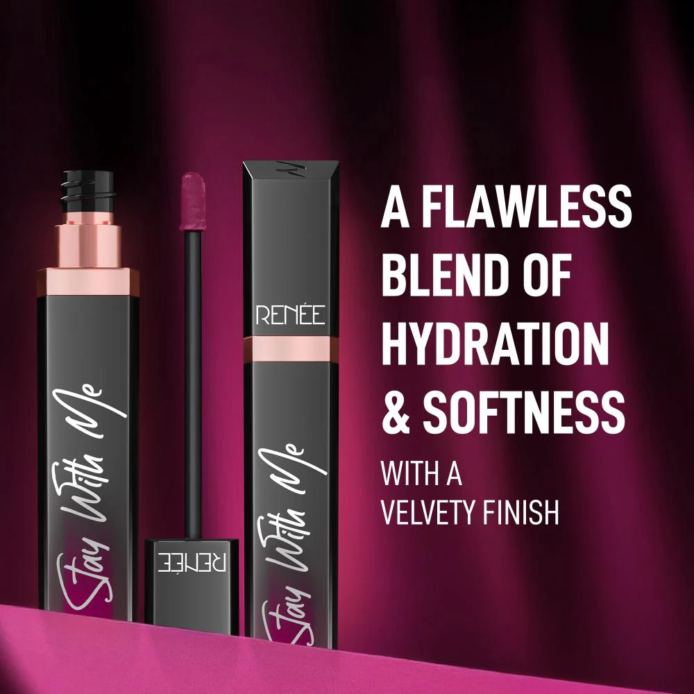 RENEE Stay With Me Matte Liquid Lipstick, 6 ml - Image 14