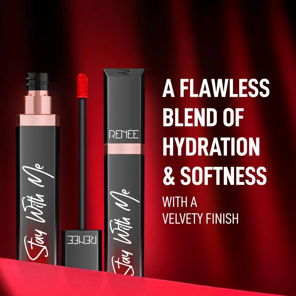 RENEE Stay With Me Matte Liquid Lipstick, 6 ml - Image 22
