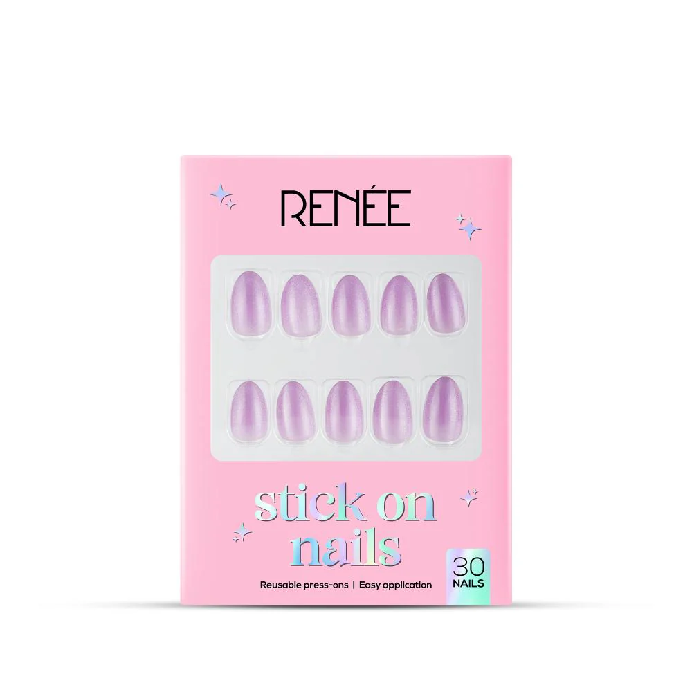RENEE Stick on Nails With Glue- Pack of 30 Reusable & Long-lasting Nails - Image 29