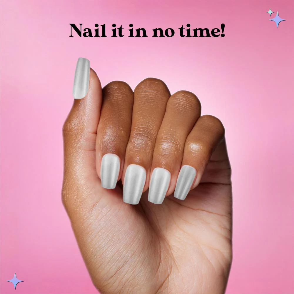RENEE Stick on Nails With Glue- Pack of 30 Reusable & Long-lasting Nails - Image 47