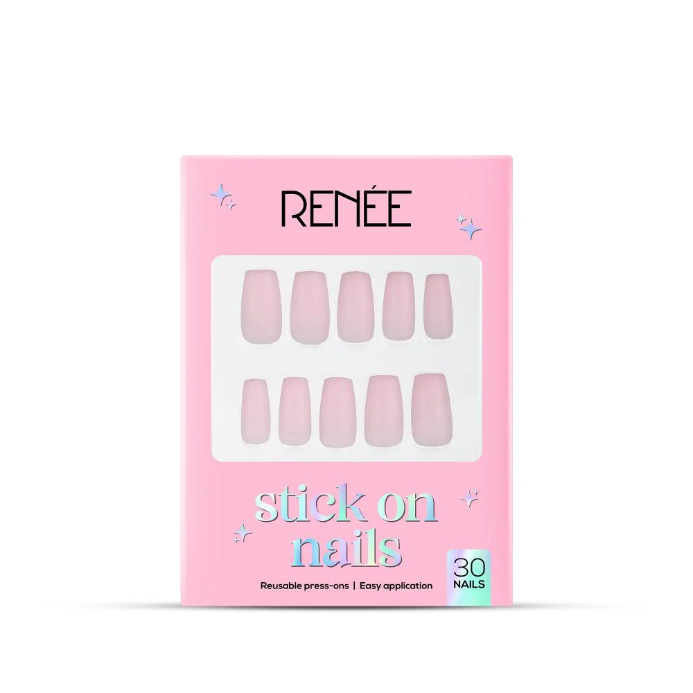 RENEE Stick on Nails With Glue- Pack of 30 Reusable & Long-lasting Nails - Image 64