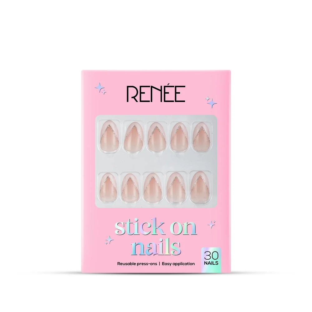 RENEE Stick on Nails With Glue- Pack of 30 Reusable & Long-lasting Nails - Image 85