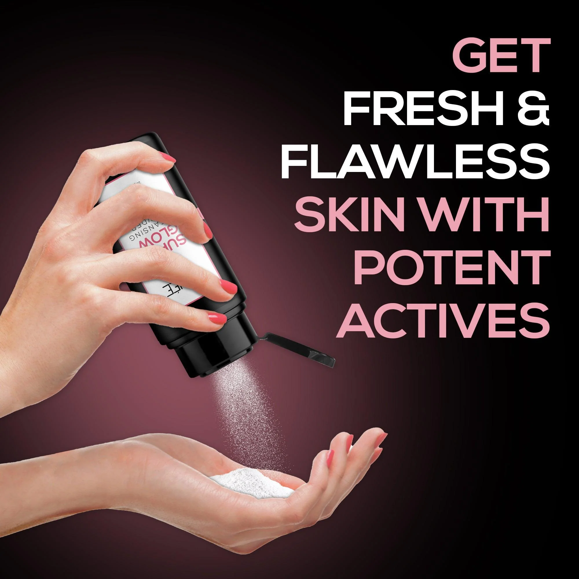 RENEE Super Glow Cleansing Powder with Acai berry & Vitamin E - Image 6