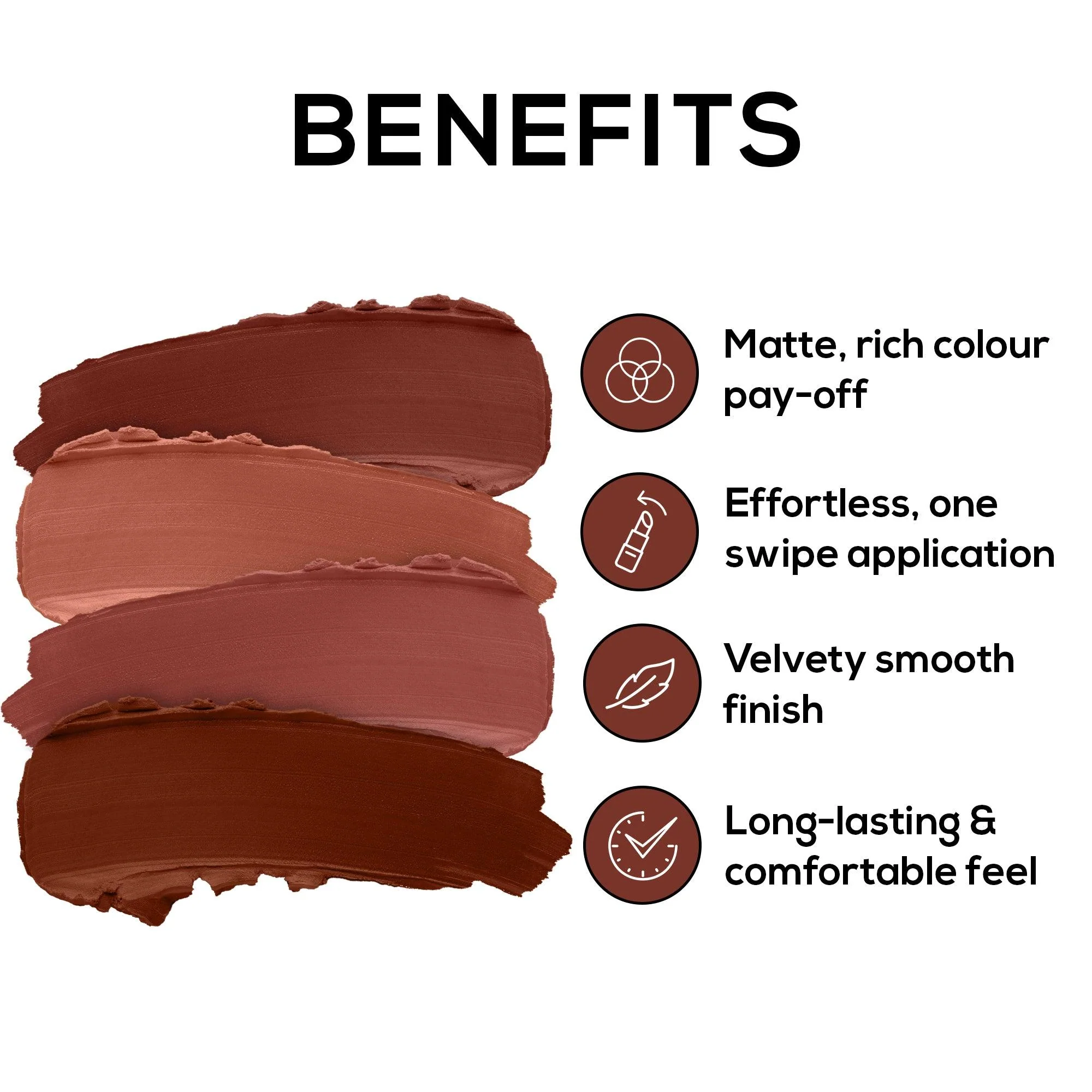 RENEE Very Matte Lipsticks - Long Lasting Weightless Velvety Formula - Image 40