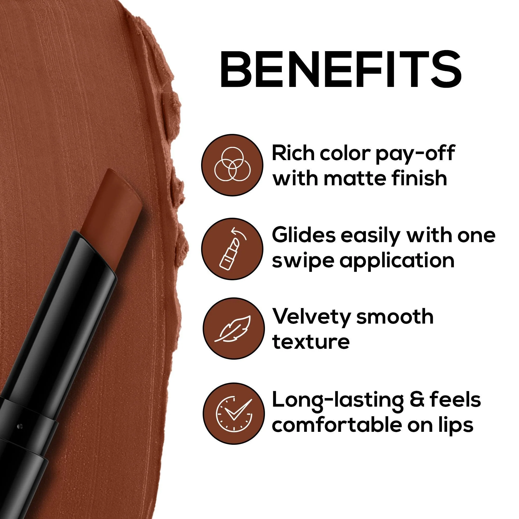 RENEE Very Matte Lipsticks - Long Lasting Weightless Velvety Formula - Image 65