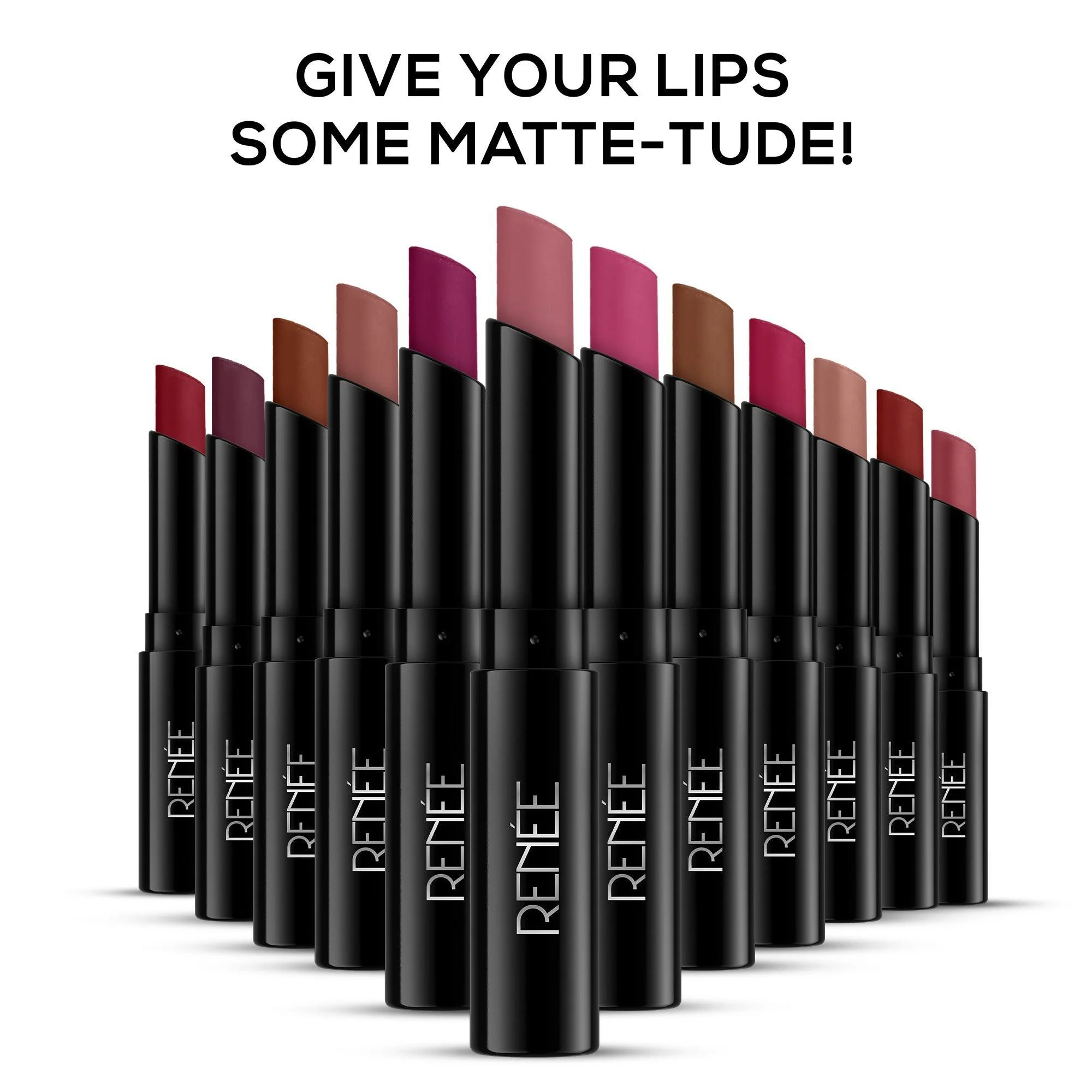 RENEE Very Matte Lipsticks - Long Lasting Weightless Velvety Formula - Image 82