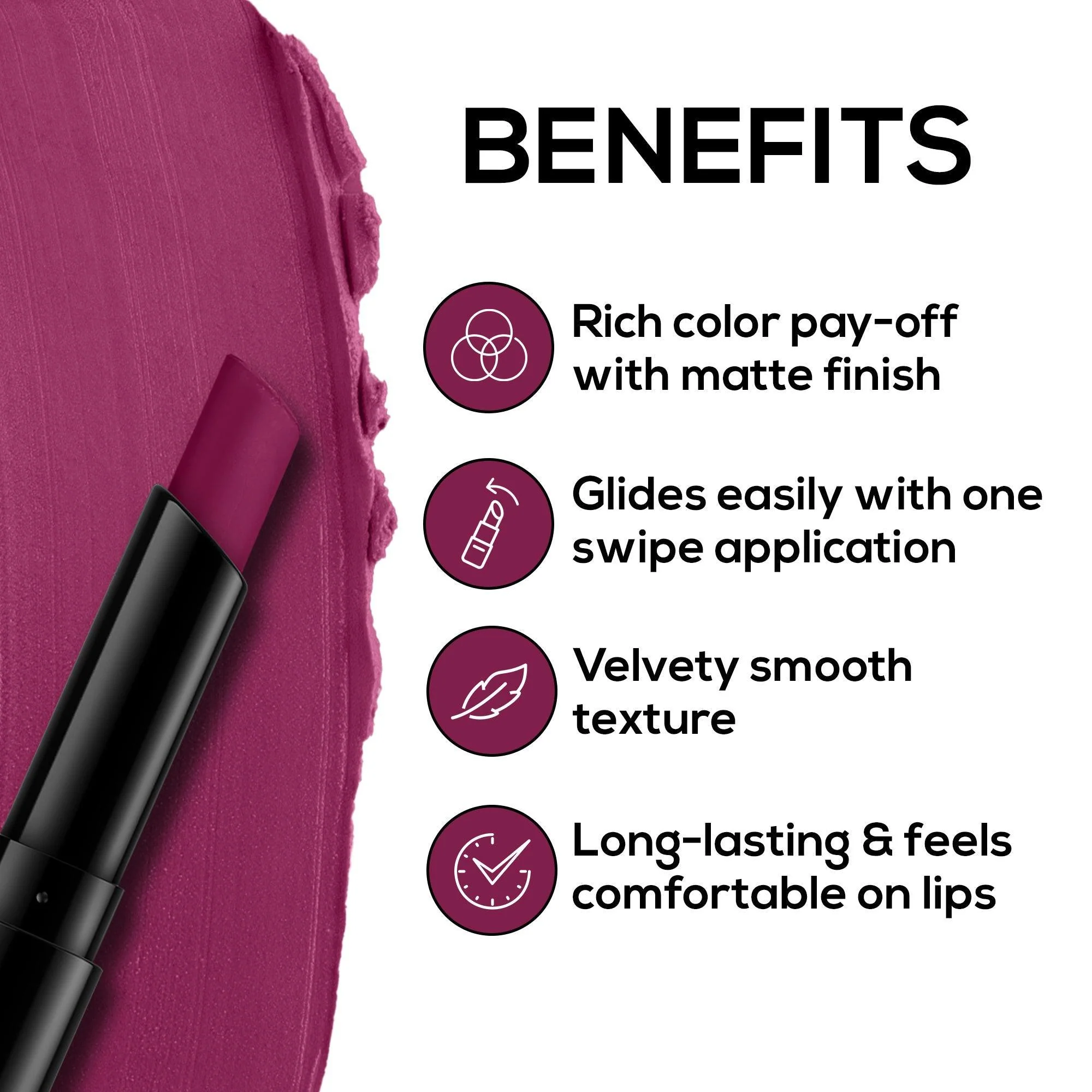 RENEE Very Matte Lipsticks - Long Lasting Weightless Velvety Formula - Image 85