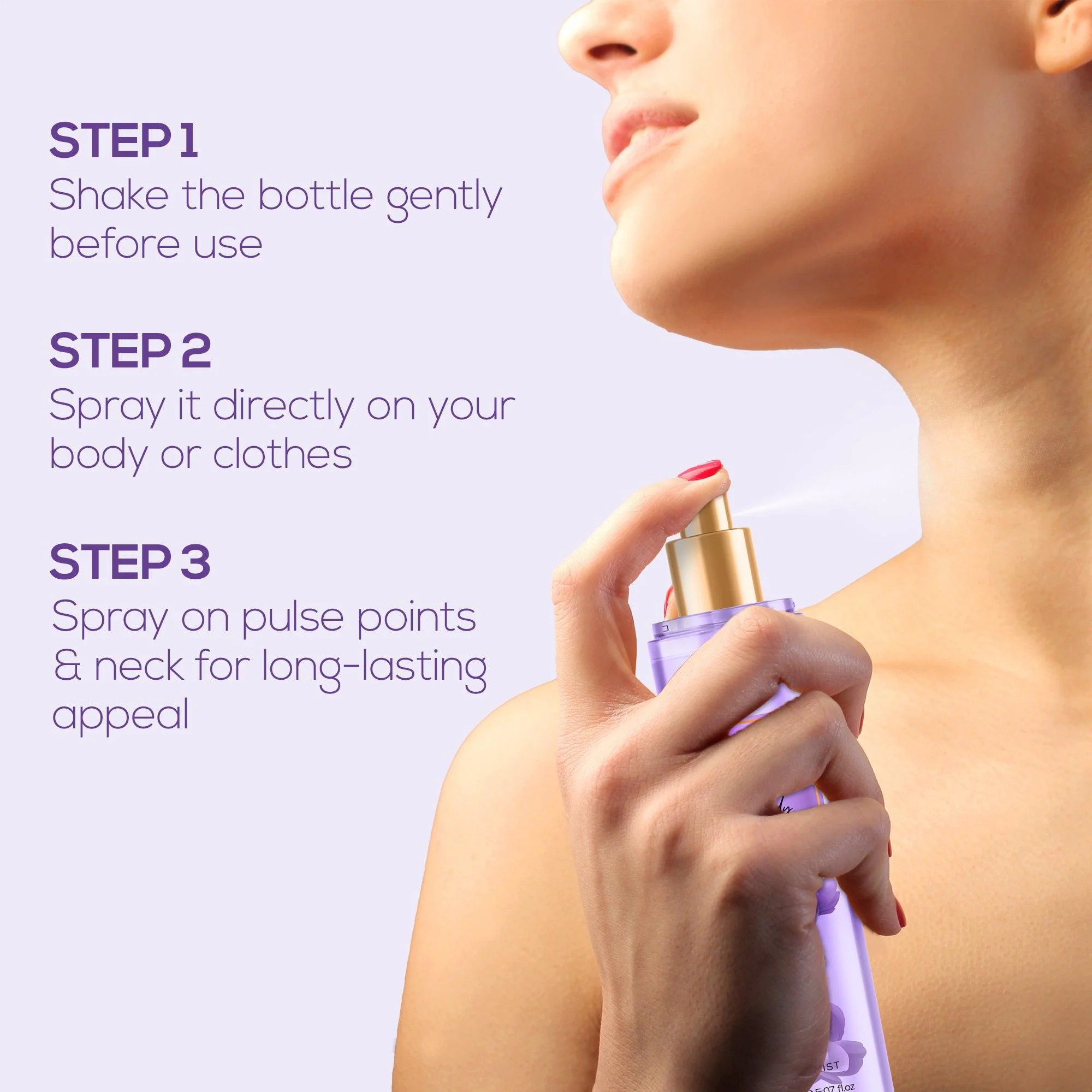 RENEE Violet Melody Body Mist, 150 ml - Image 6