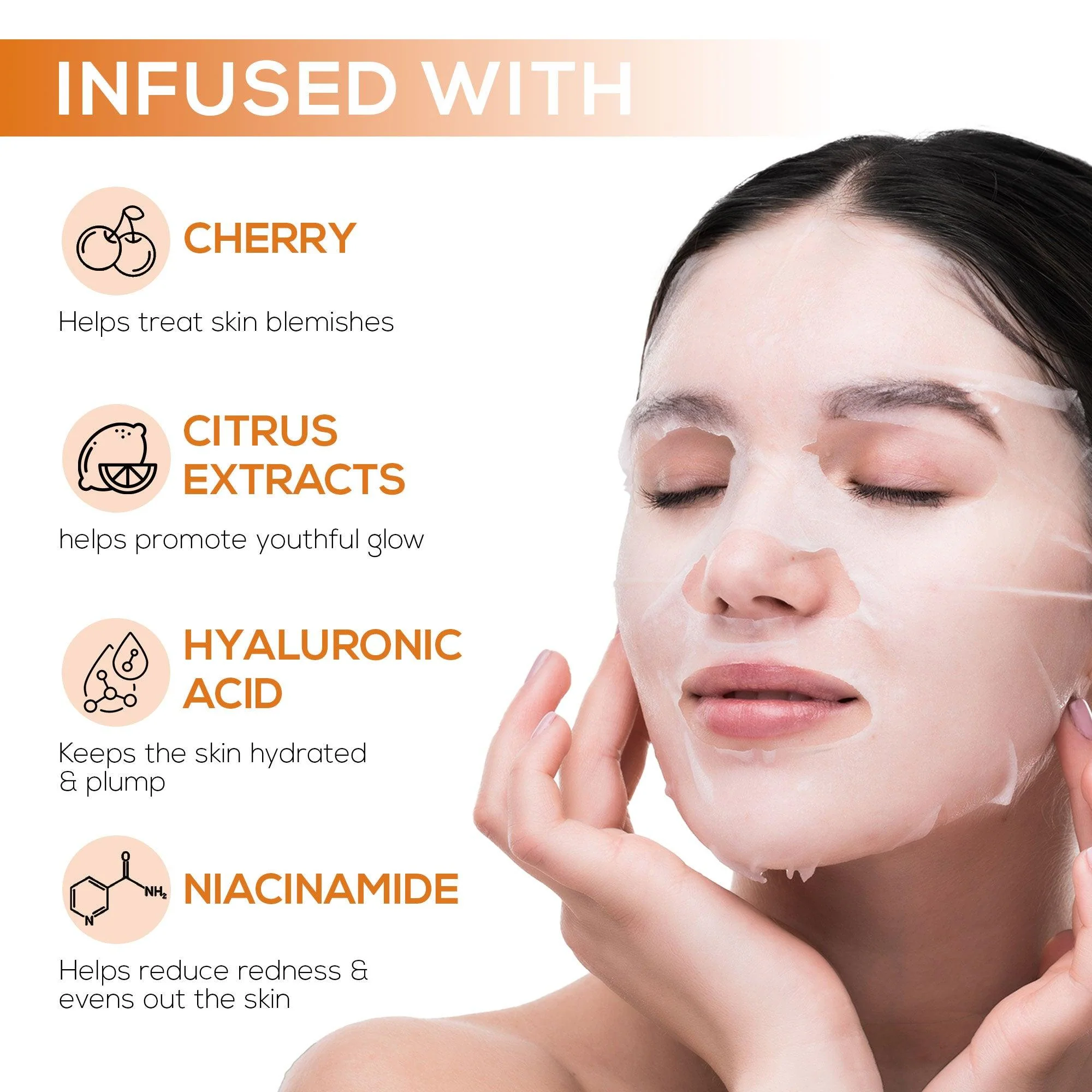 RENEE Vitamin C Sheet Mask, 20 ml - Image 3